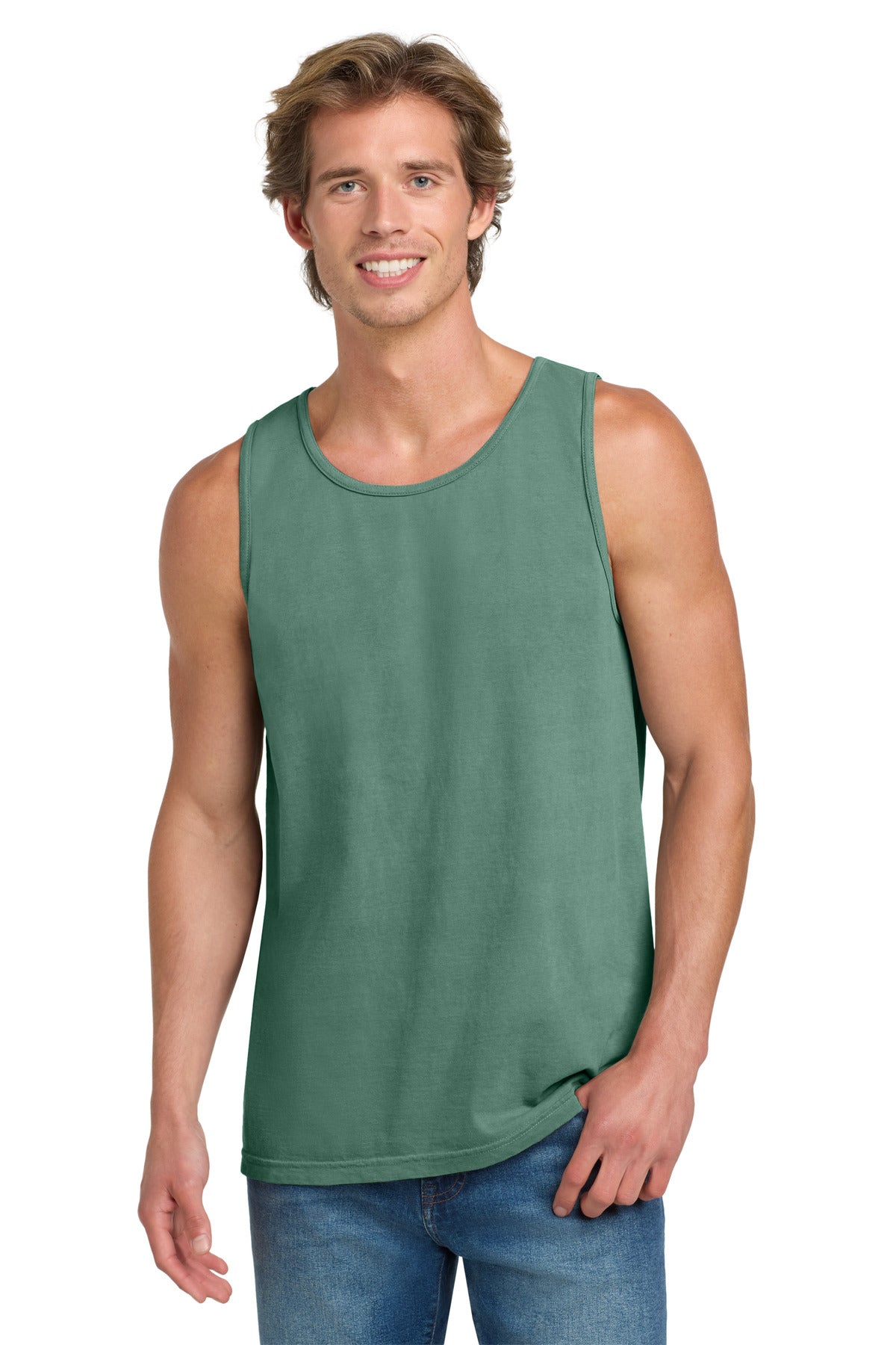 COMFORT COLORS  Heavyweight Ring Spun Tank Top. 9360 in Light Green