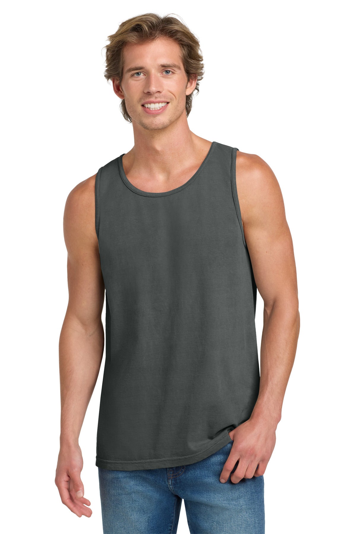 COMFORT COLORS  Heavyweight Ring Spun Tank Top. 9360 in Pepper