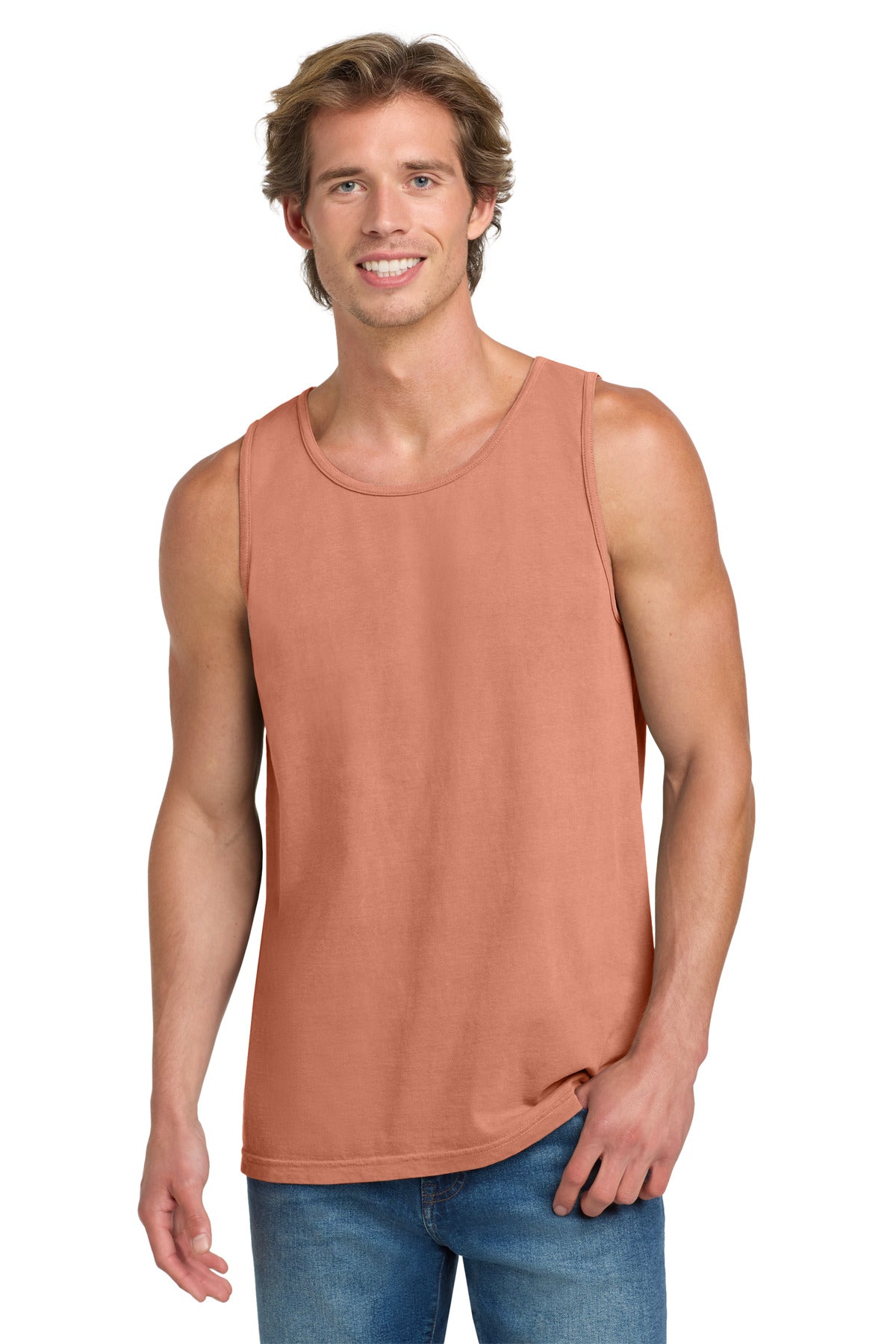 COMFORT COLORS  Heavyweight Ring Spun Tank Top. 9360 in Terracotta