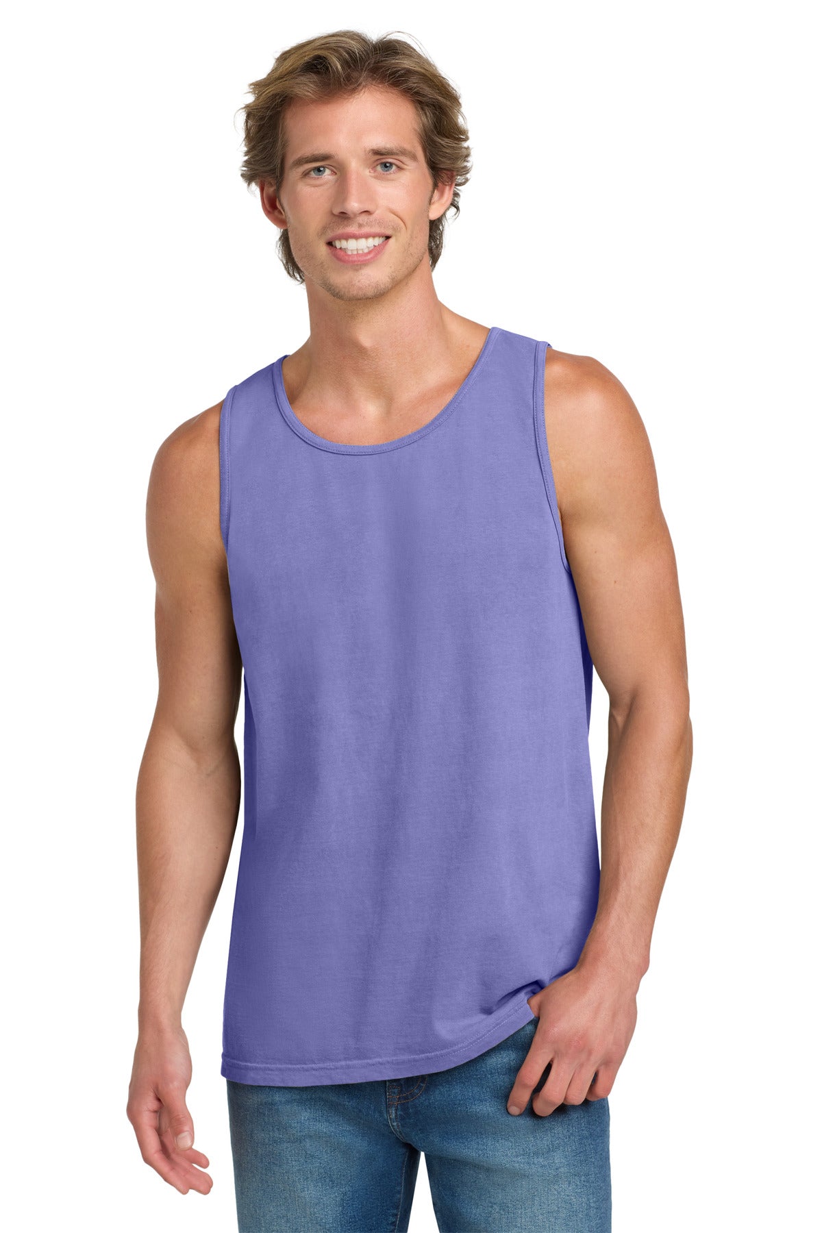 COMFORT COLORS  Heavyweight Ring Spun Tank Top. 9360 in Violet