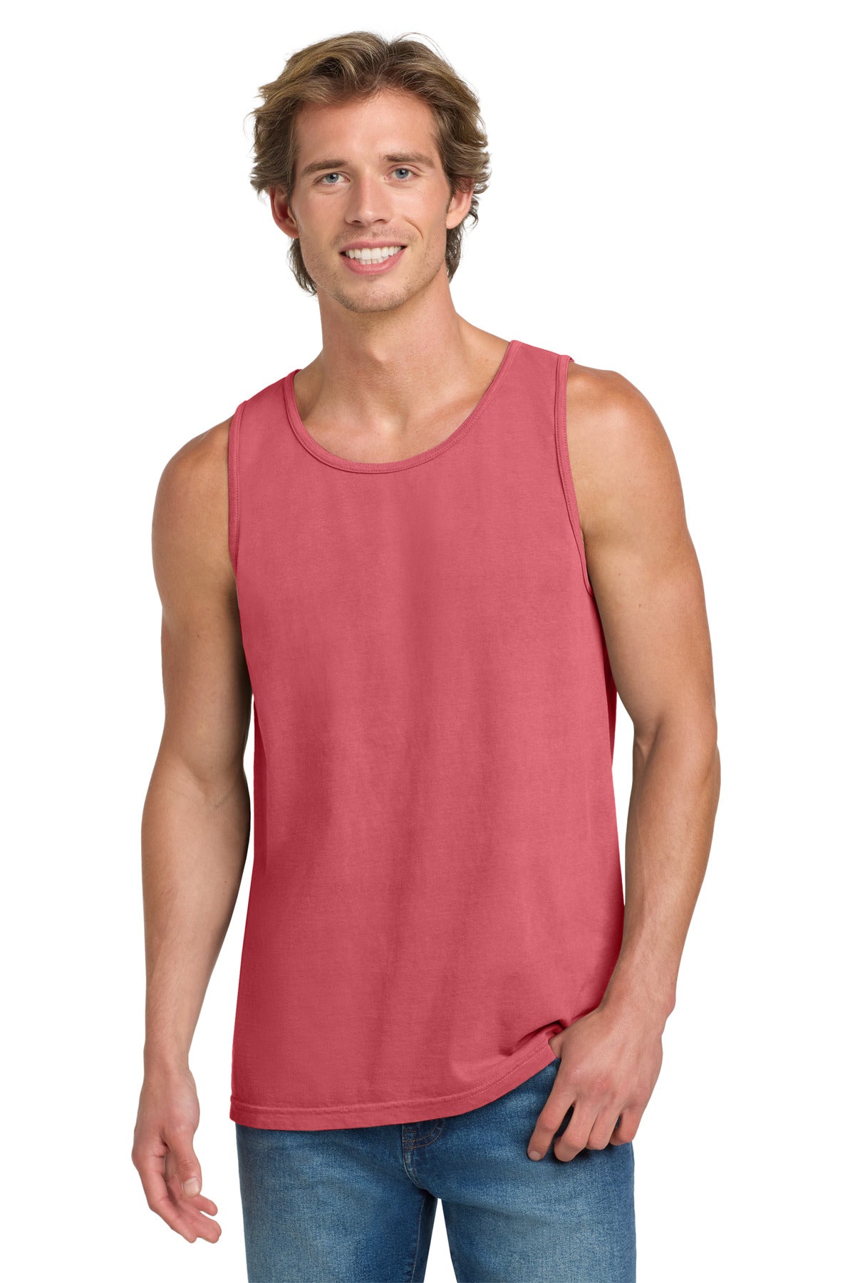 COMFORT COLORS  Heavyweight Ring Spun Tank Top. 9360 in Watermelon