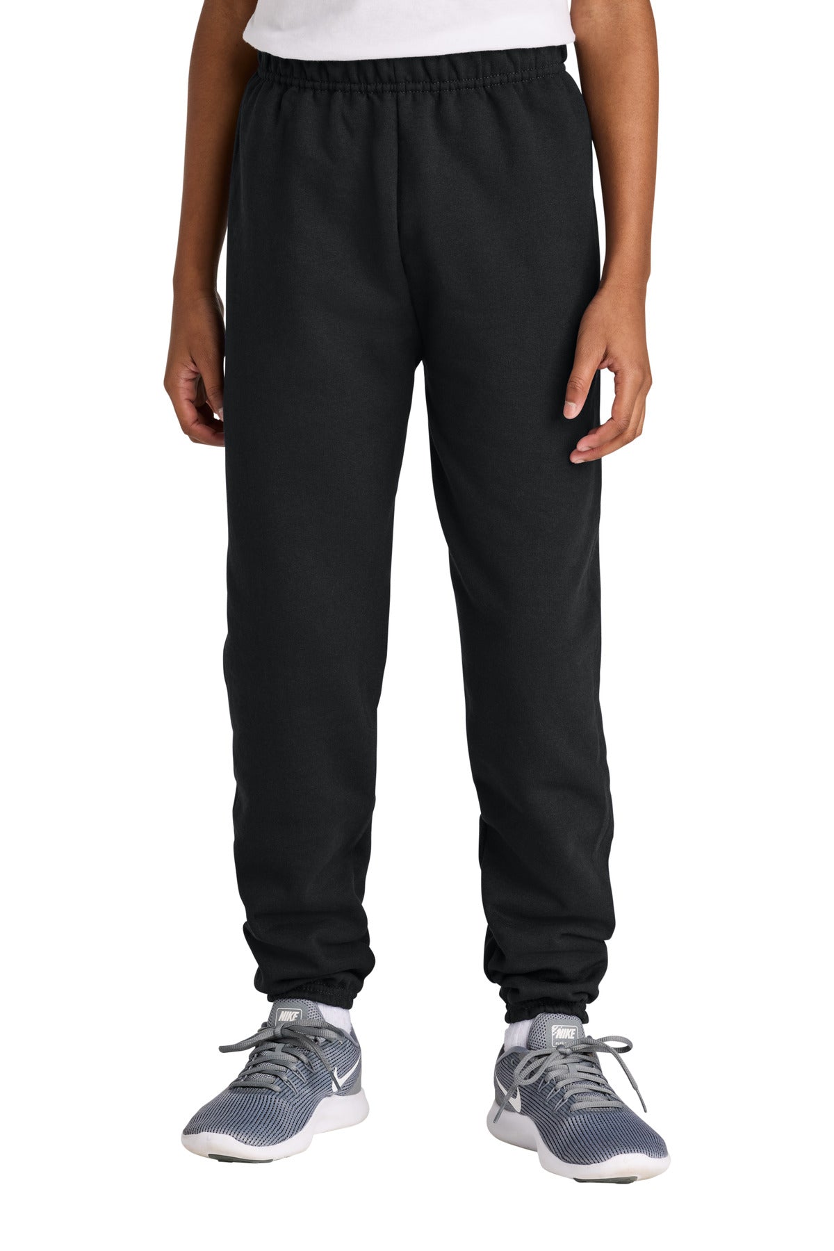 Jerzees Youth NuBlend Sweatpant 973B in Black