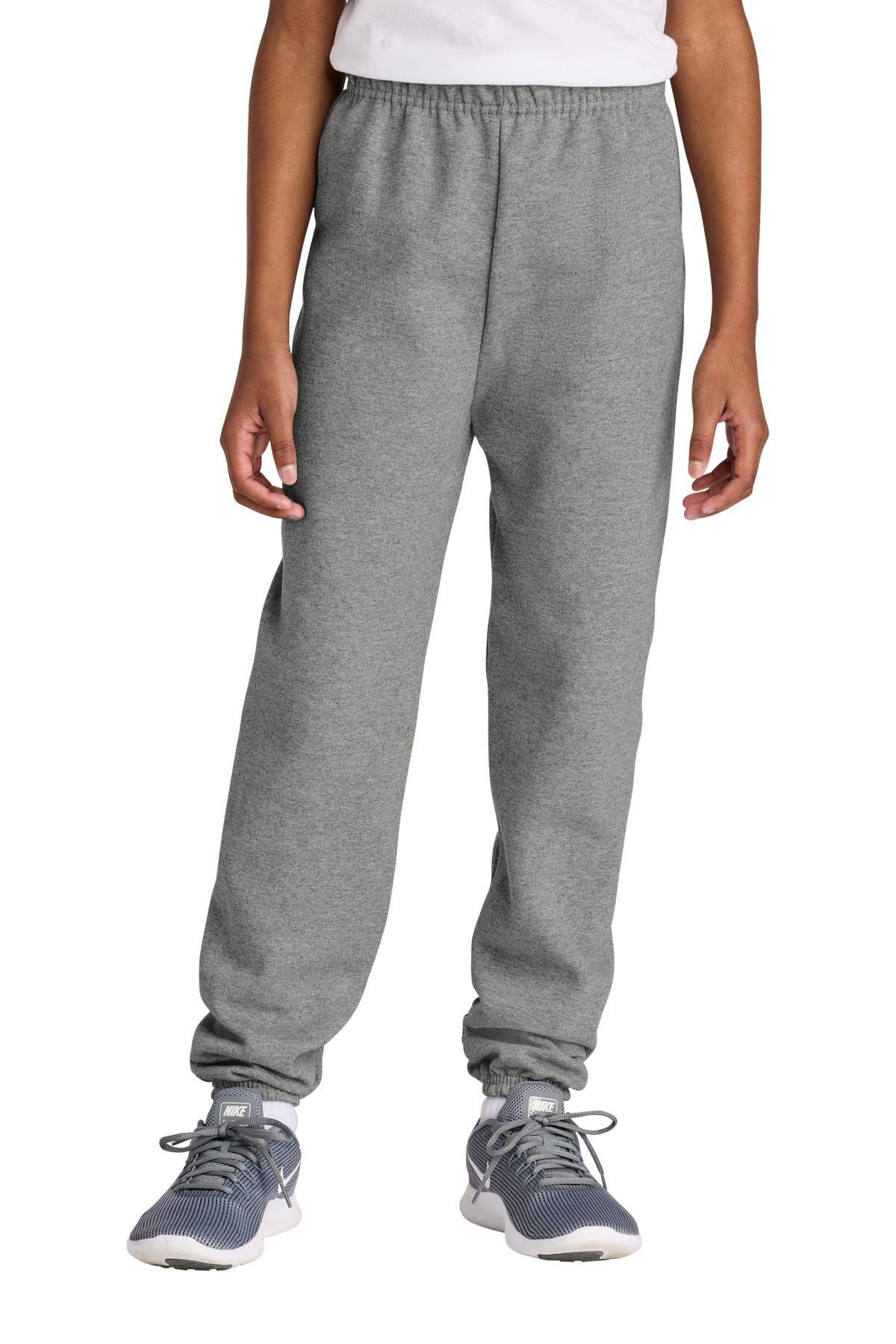 Jerzees Youth NuBlend Sweatpant 973B in Oxford