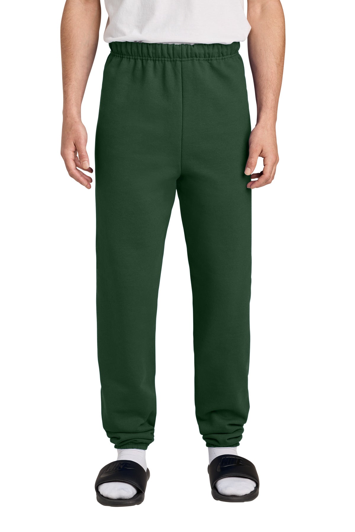 Jerzees - NuBlend Sweatpant.  973M in Forest Green