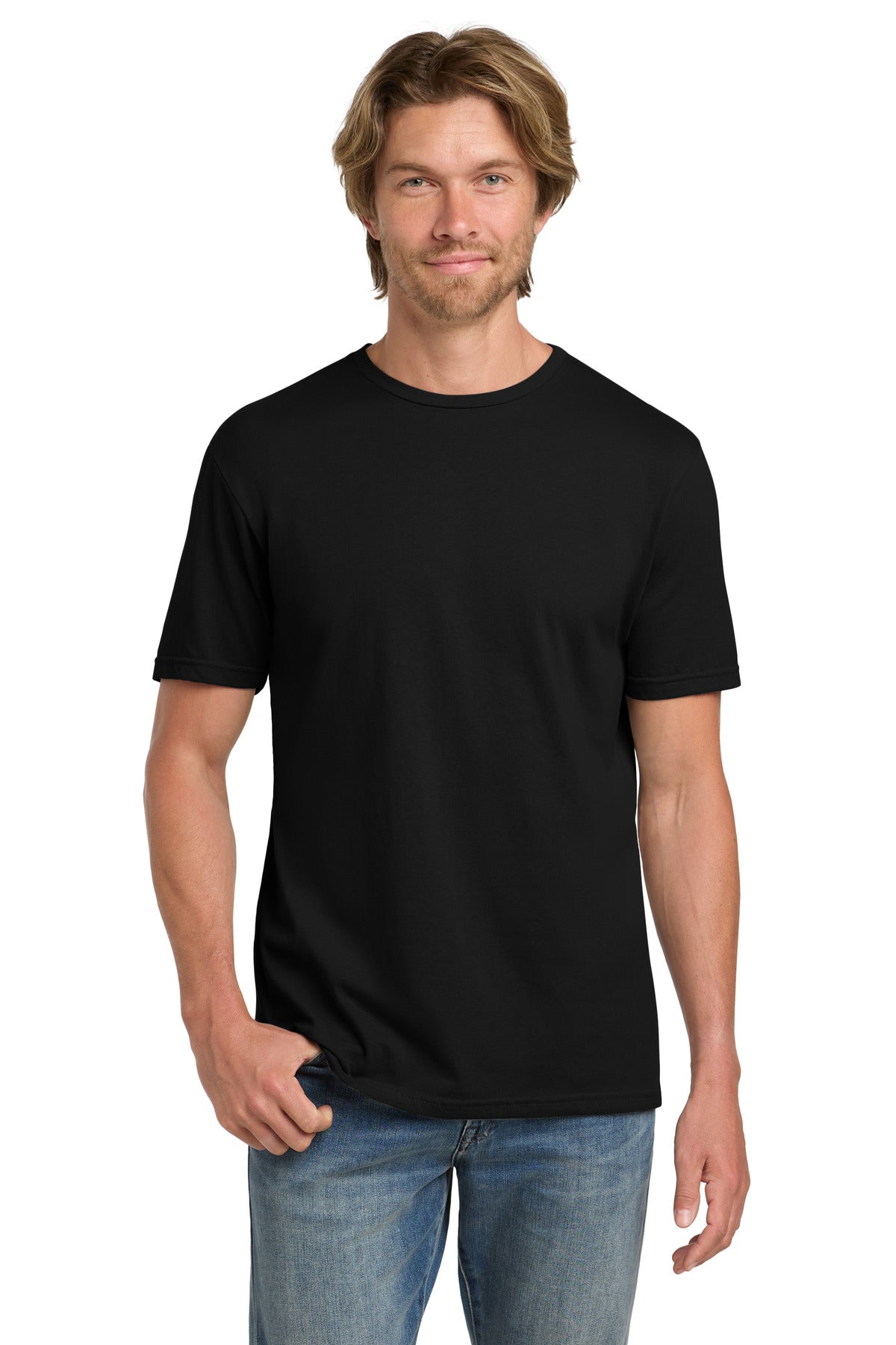 Gildan 100% Ring Spun Cotton T-Shirt. 980 in Black