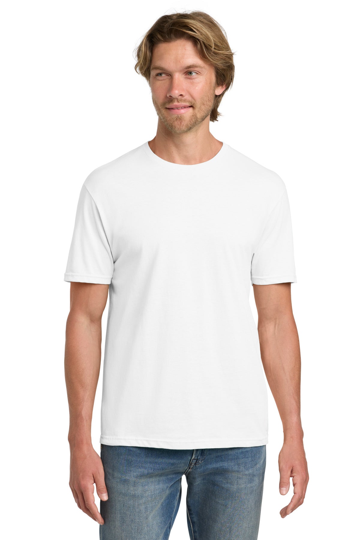 Gildan 100% Ring Spun Cotton T-Shirt. 980 in White