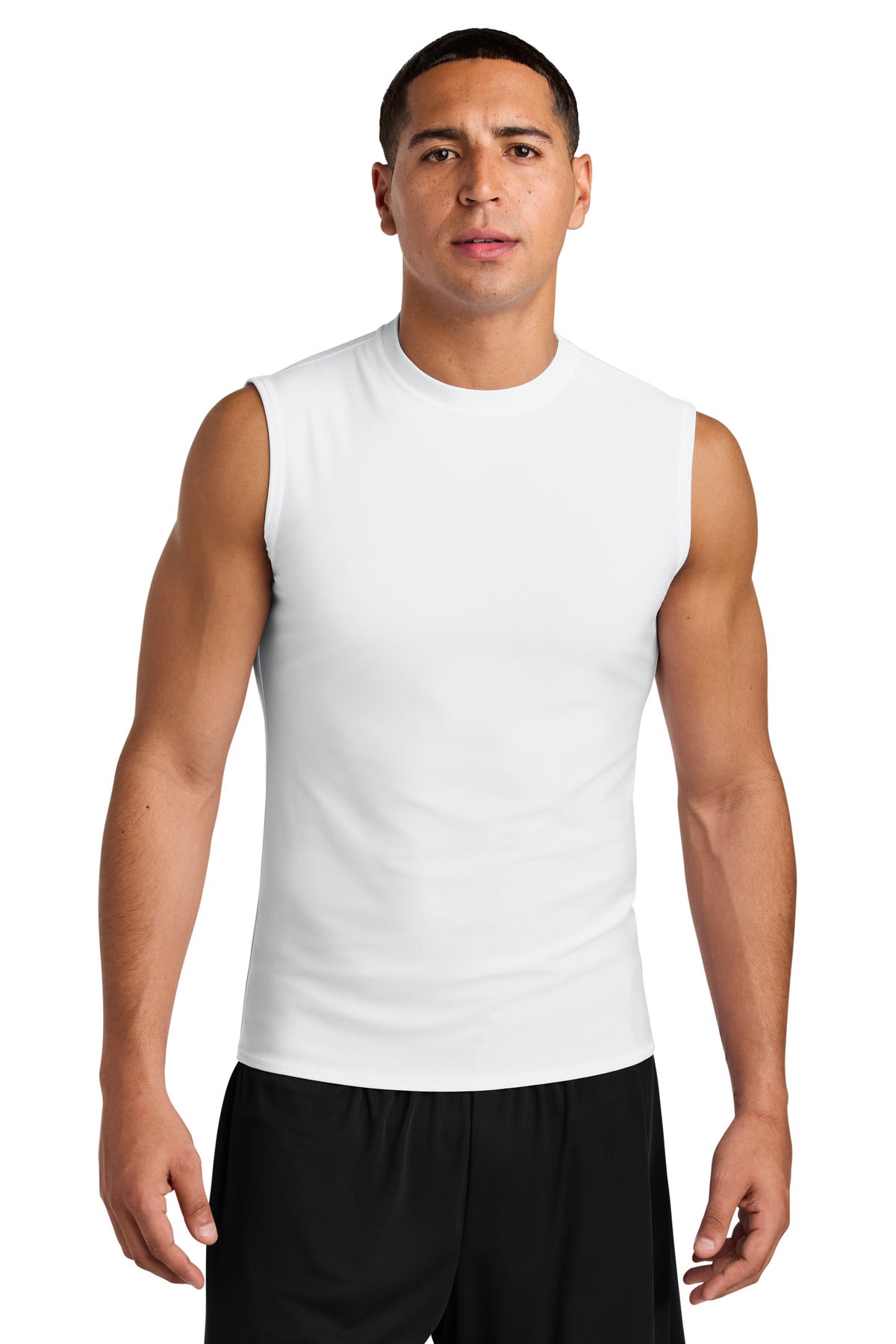 A4 Compression Muscle Tee A4N2306 in White