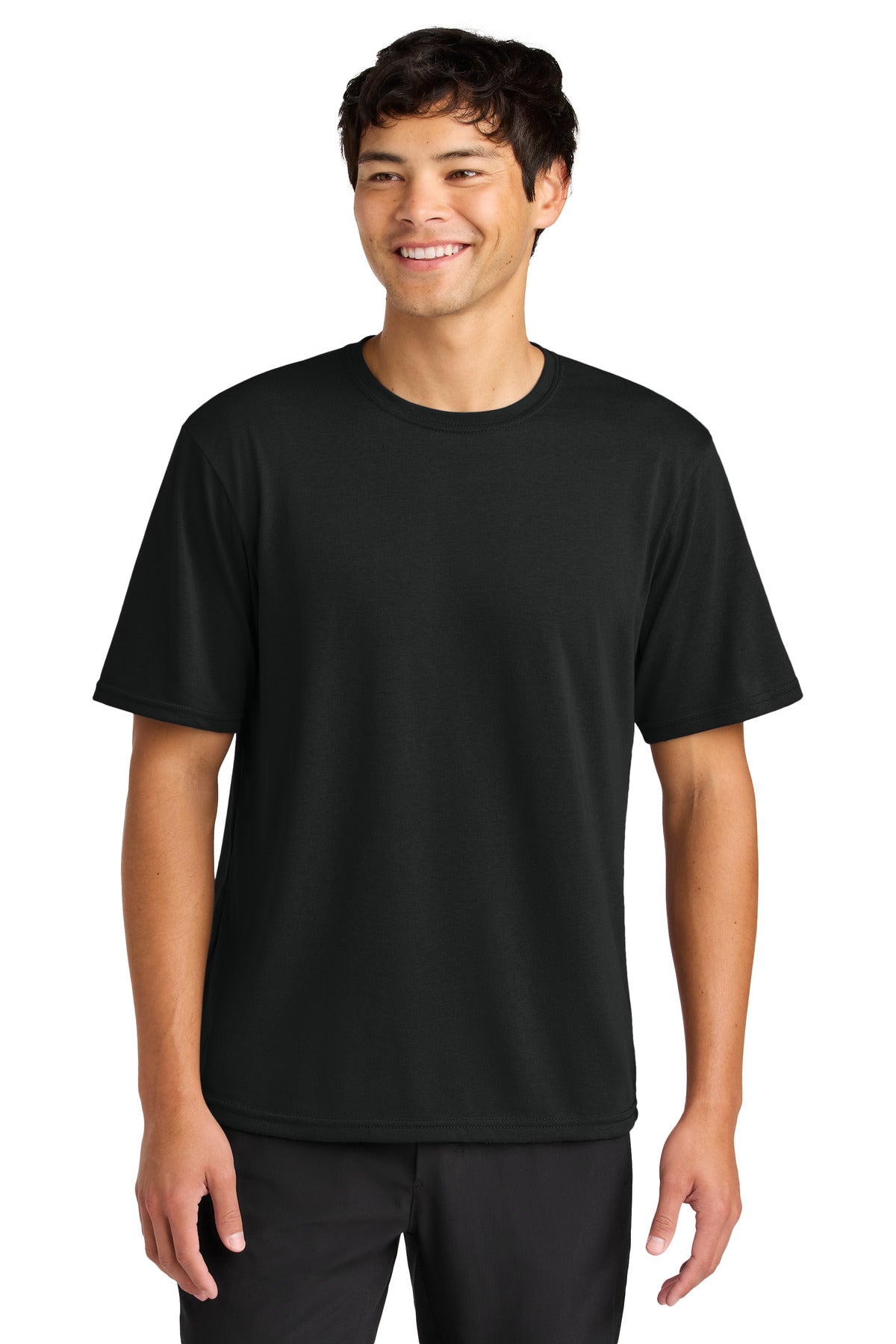 A4 Softek Short Sleeve Tee A4N3013 in Black