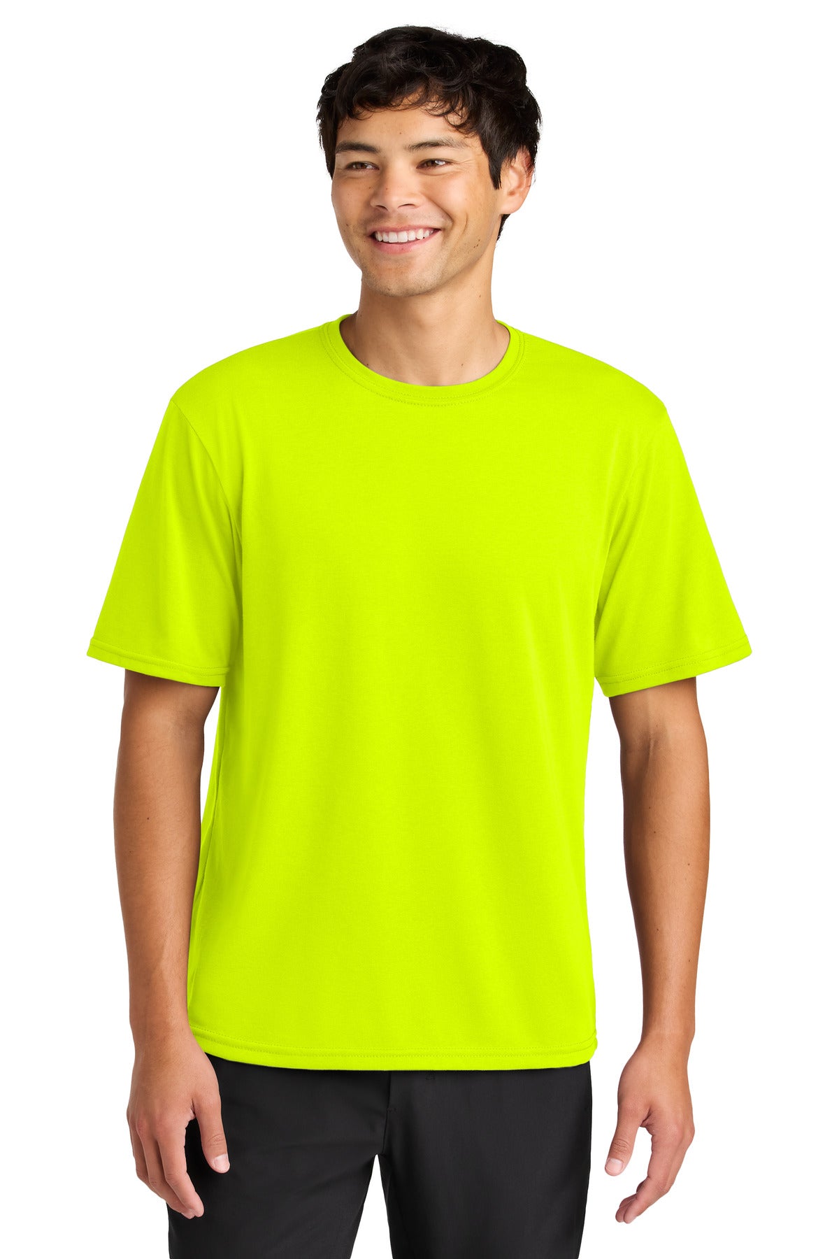 A4 Softek Short Sleeve Tee A4N3013 in Safety Yellow