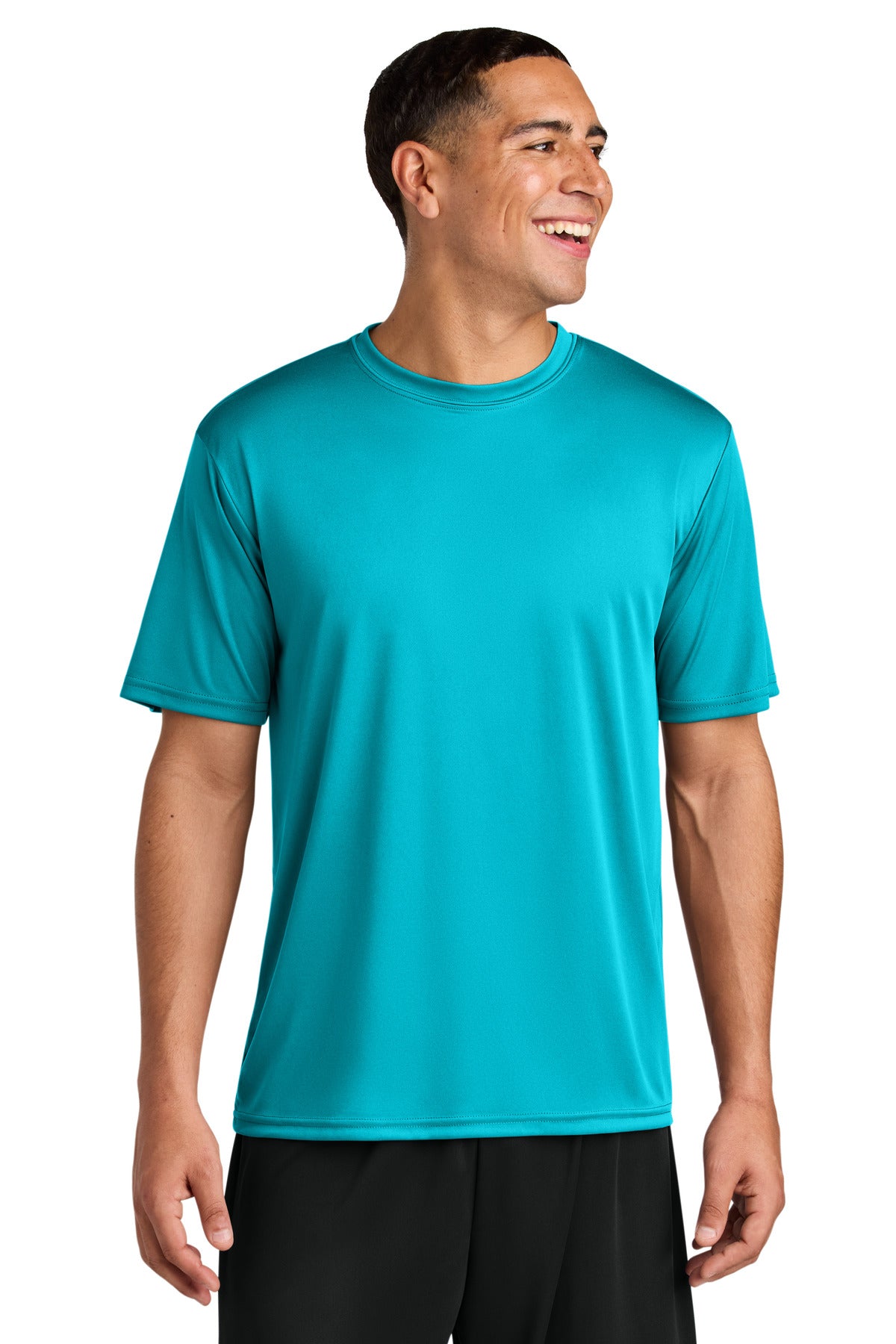 A4 Cooling Performance Short Sleeve Tee A4N3142 in Electric Blue