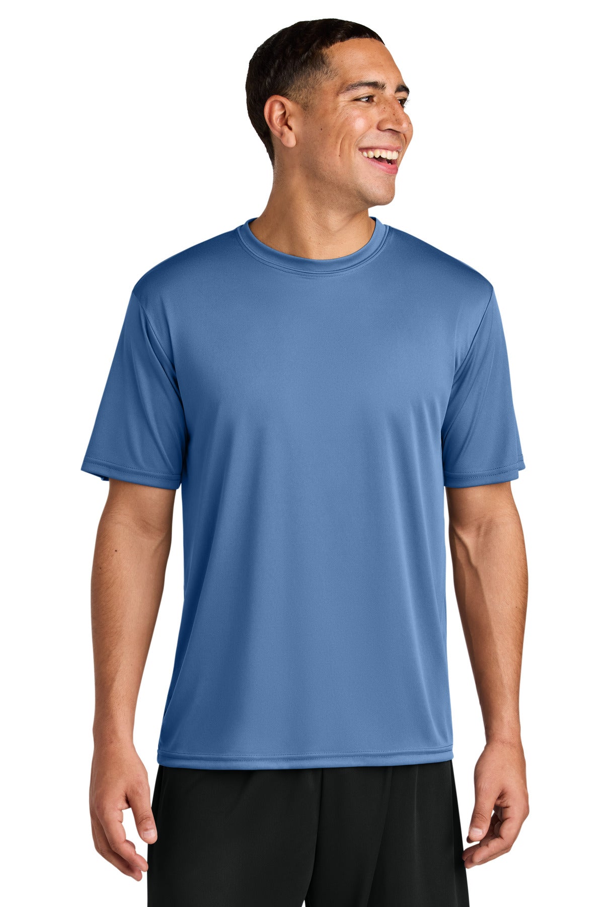 A4 Cooling Performance Short Sleeve Tee A4N3142 in Light Blue