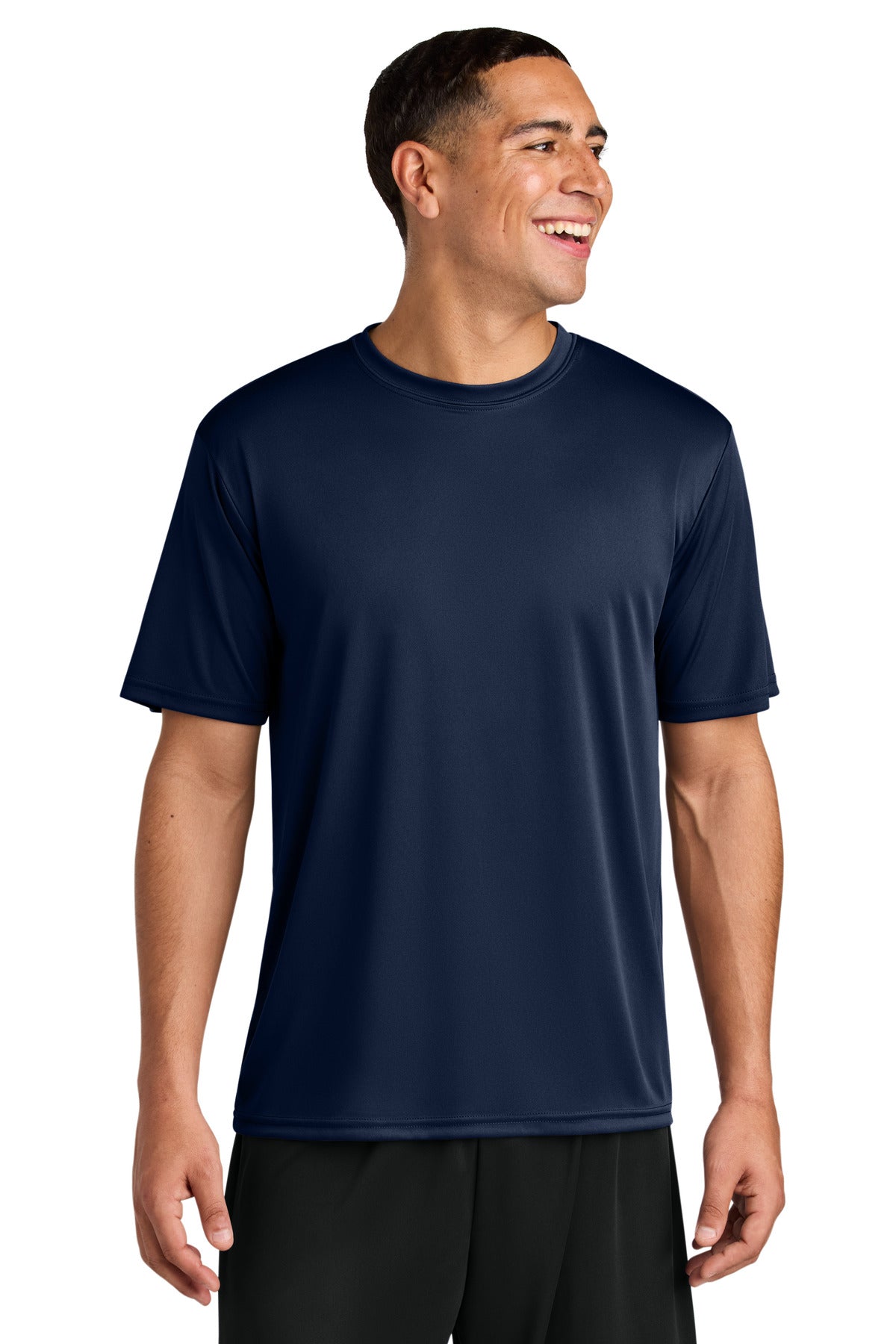 A4 Cooling Performance Short Sleeve Tee A4N3142 in Navy
