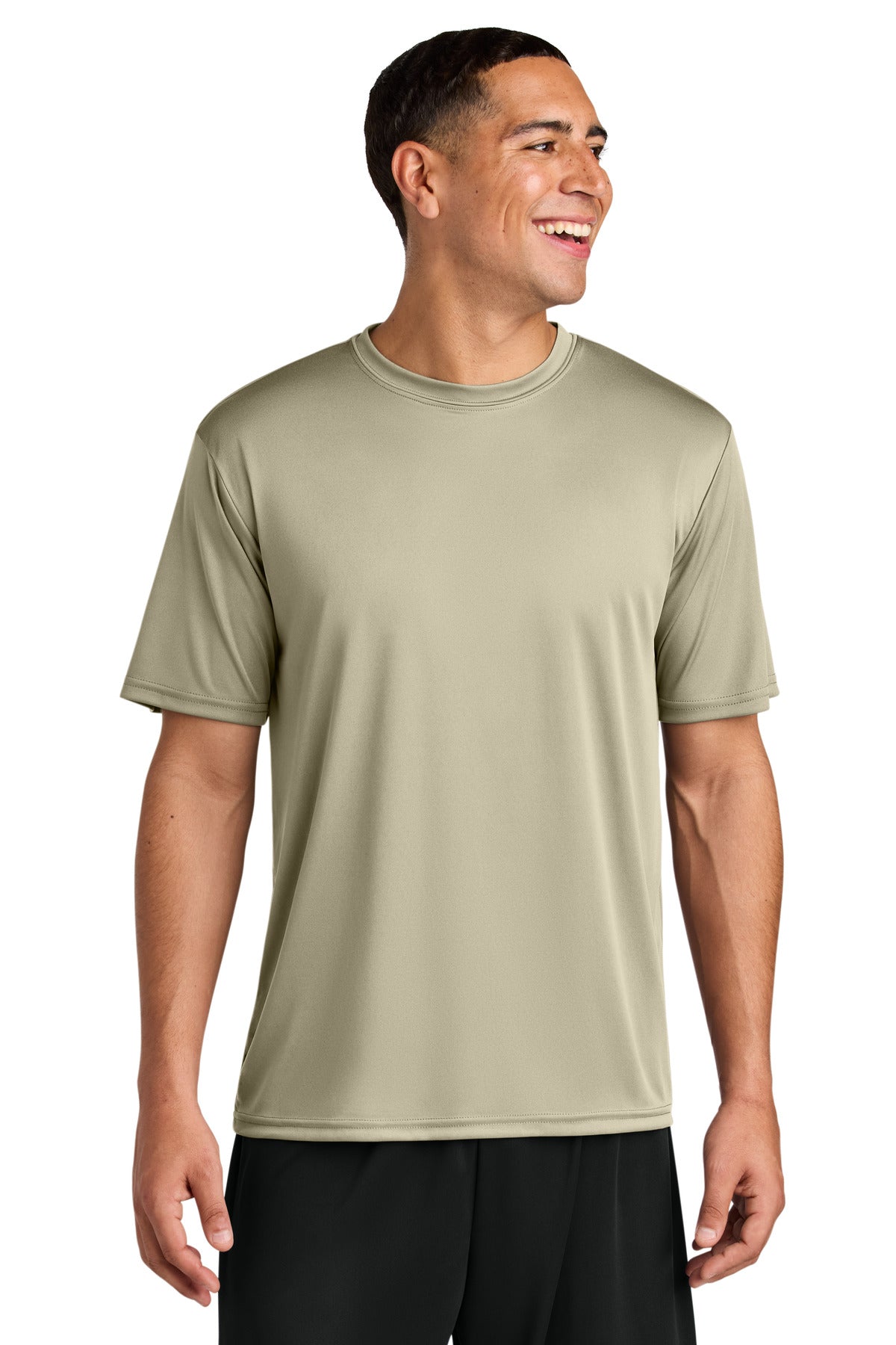 A4 Cooling Performance Short Sleeve Tee A4N3142 in Sand