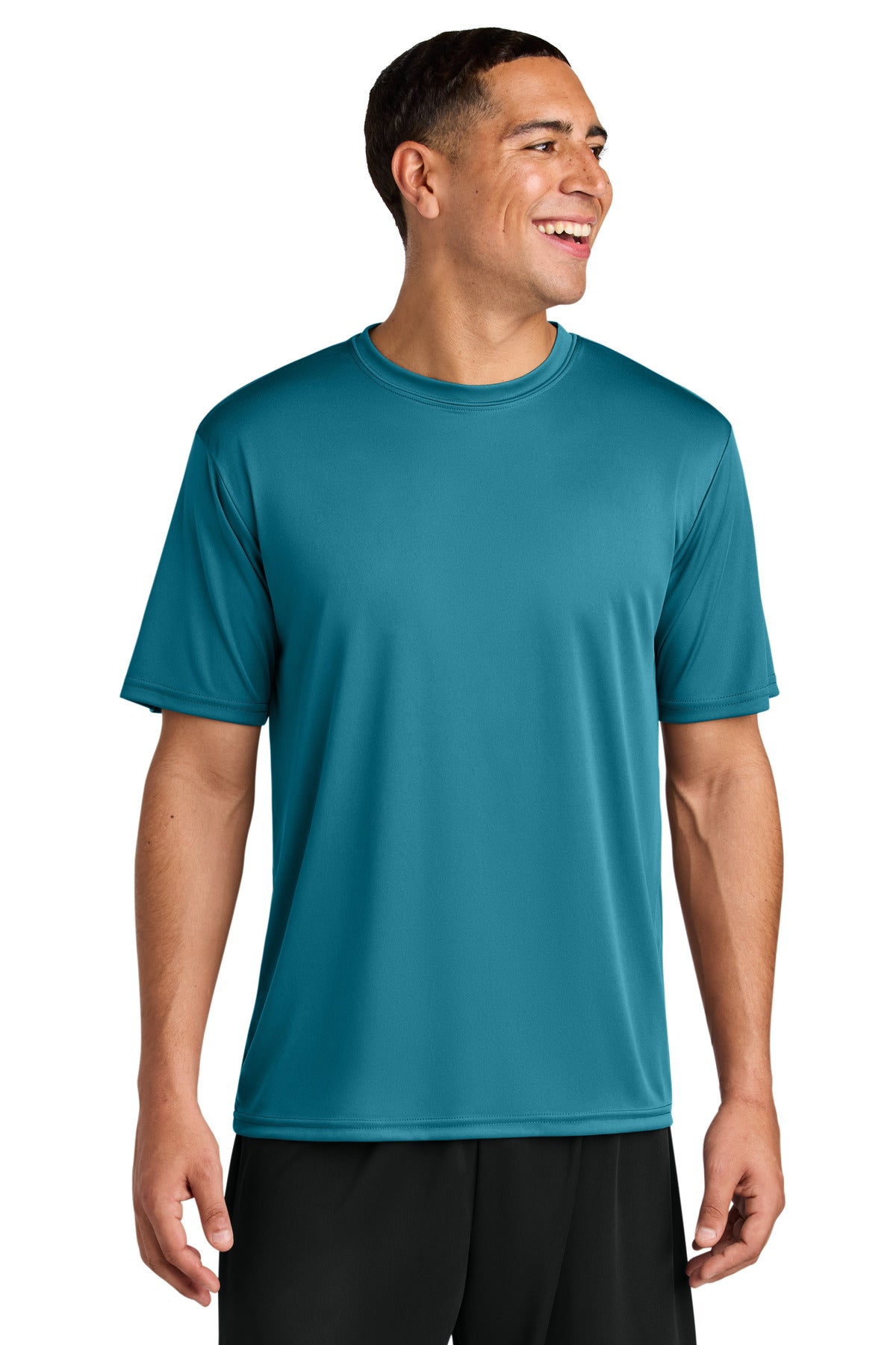 A4 Cooling Performance Short Sleeve Tee A4N3142 in Teal
