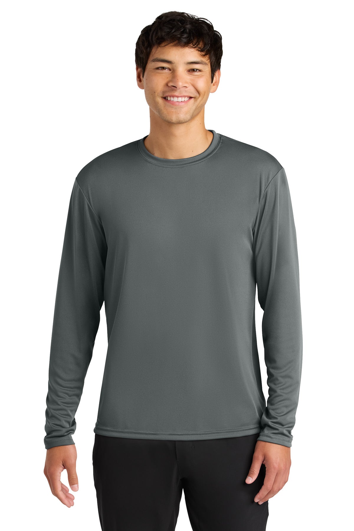 A4 Cooling Performance Long Sleeve Tee A4N3165 in Graphite