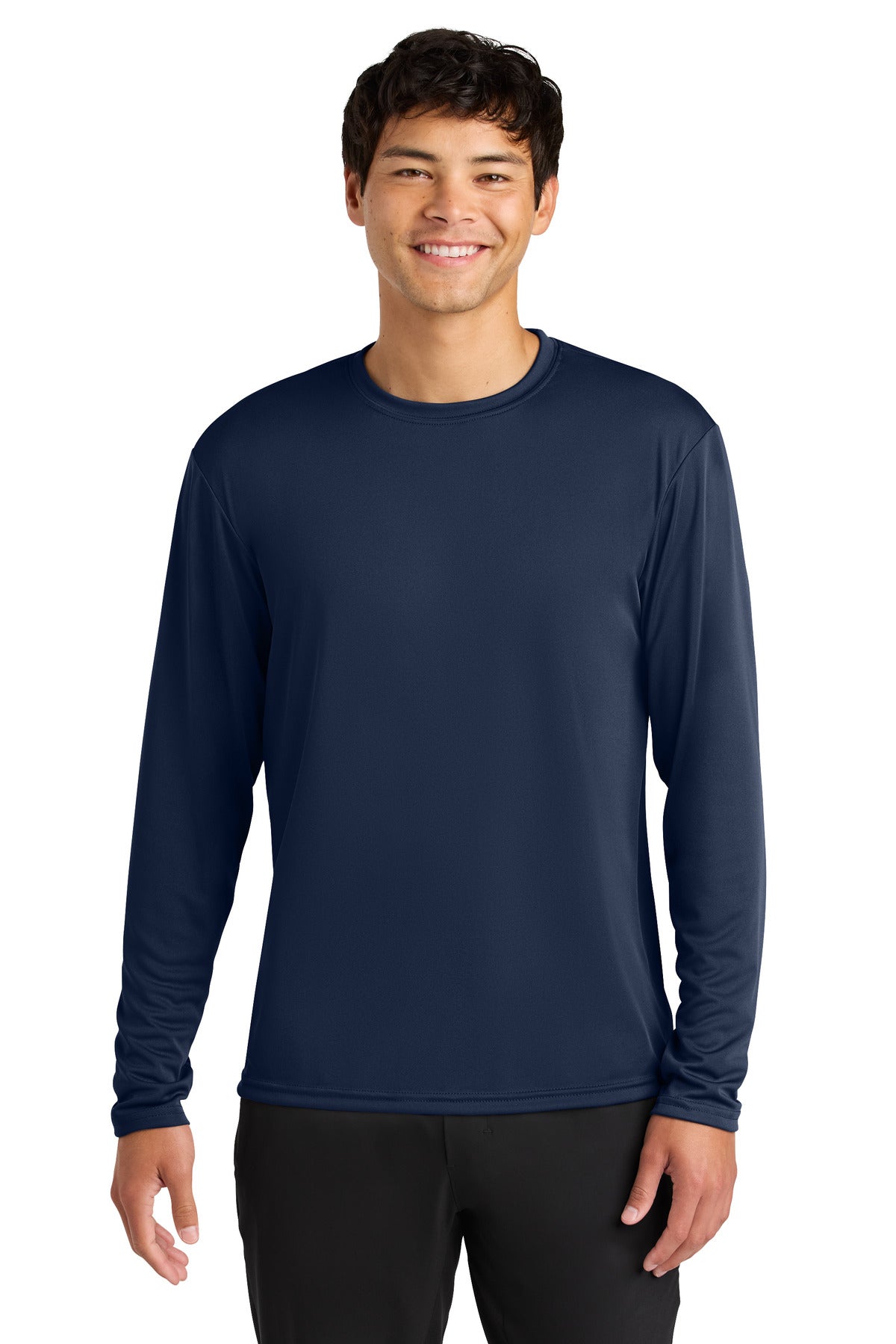 A4 Cooling Performance Long Sleeve Tee A4N3165 in Navy