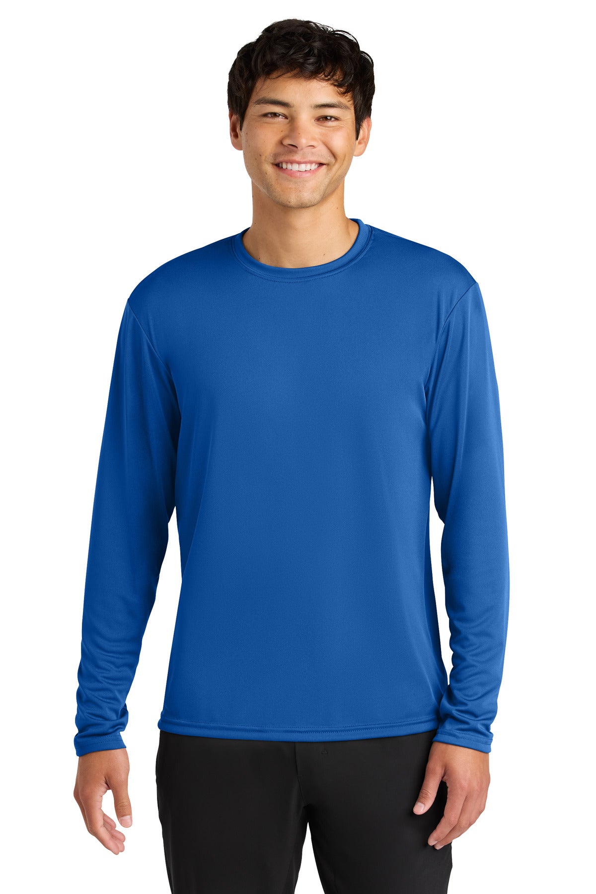 A4 Cooling Performance Long Sleeve Tee A4N3165 in Royal