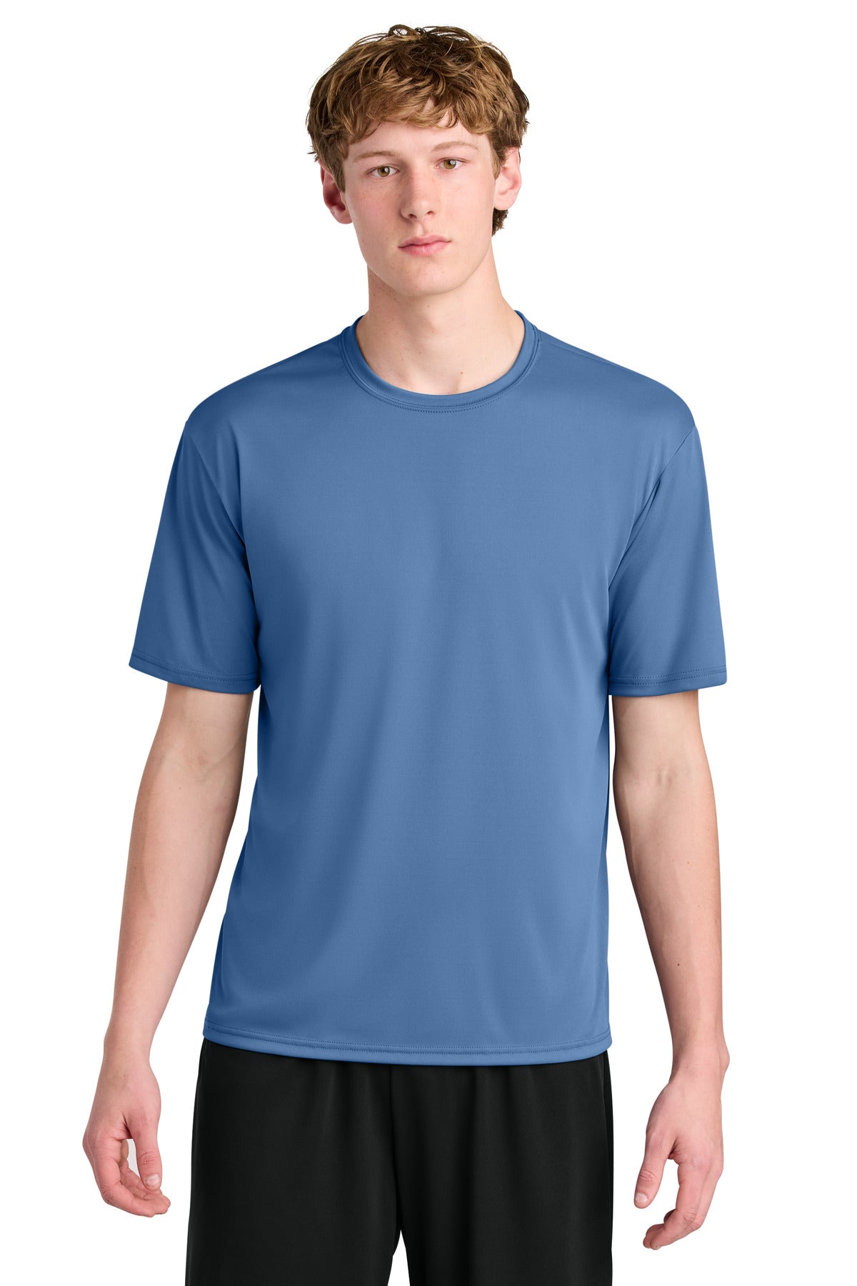 A4 AirFlex Short Sleeve Tee A4N3531 in Light Blue