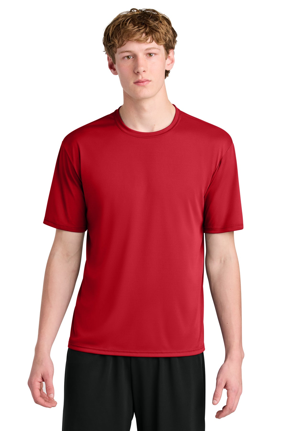 A4 AirFlex Short Sleeve Tee A4N3531 in Scarlet