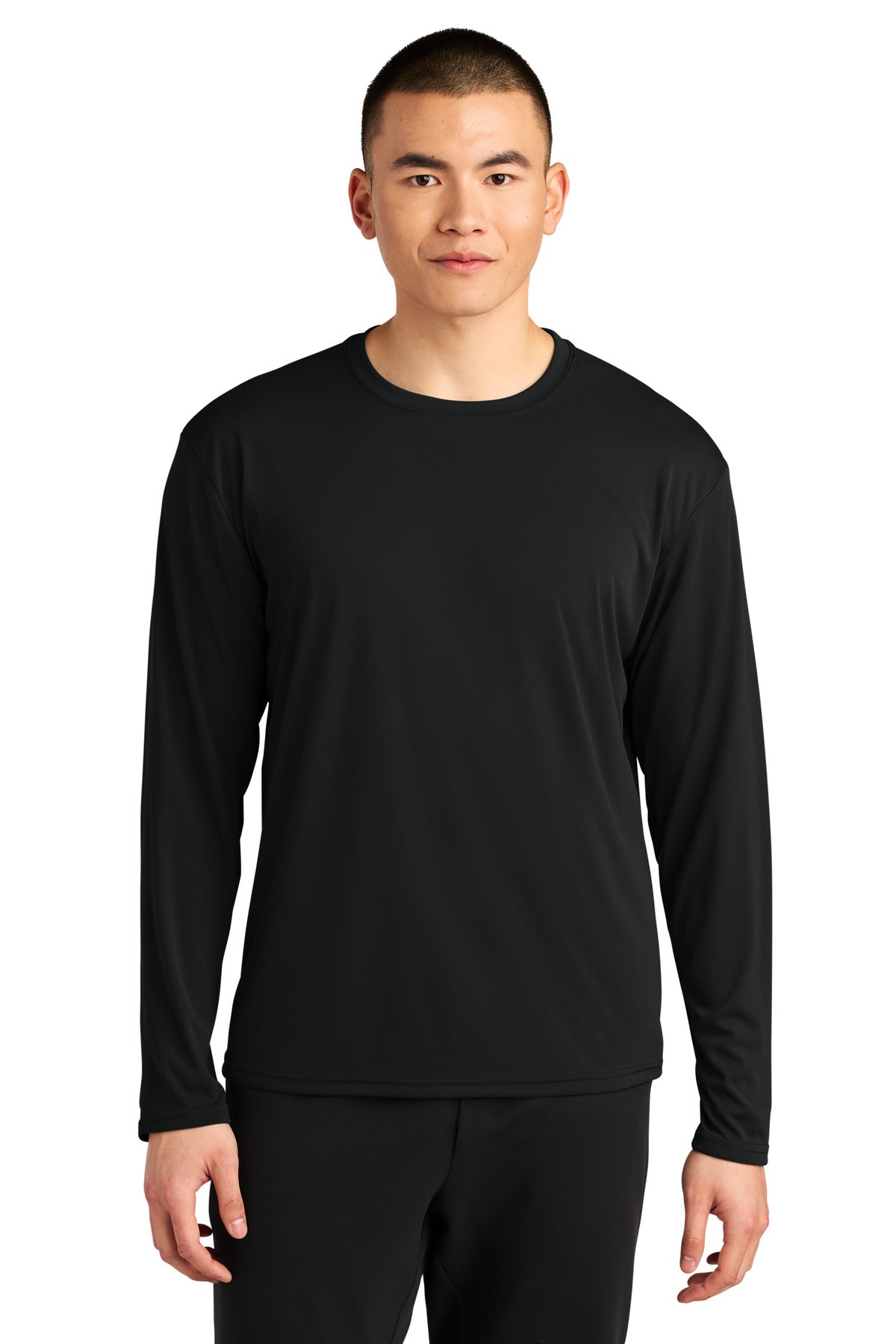 A4 AirFlex Long Sleeve Tee A4N3532 in Black
