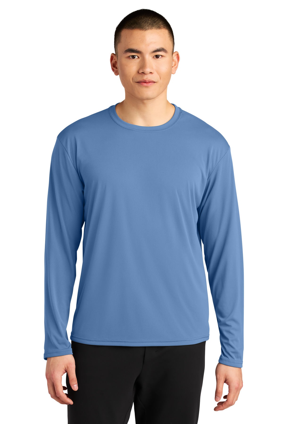 A4 AirFlex Long Sleeve Tee A4N3532 in Light Blue