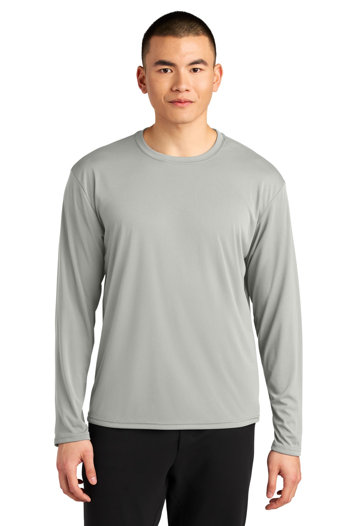 A4 AirFlex Long Sleeve Tee A4N3532 in Silver