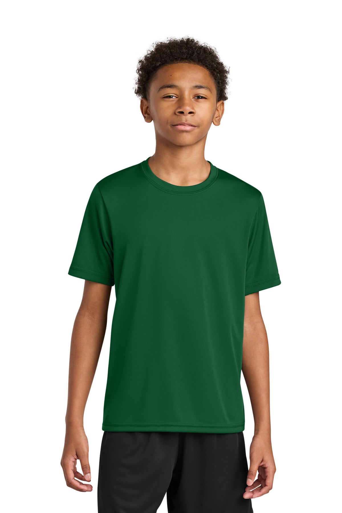 A4 Youth Cooling Performance Short Sleeve Tee A4NB3142 in Forest