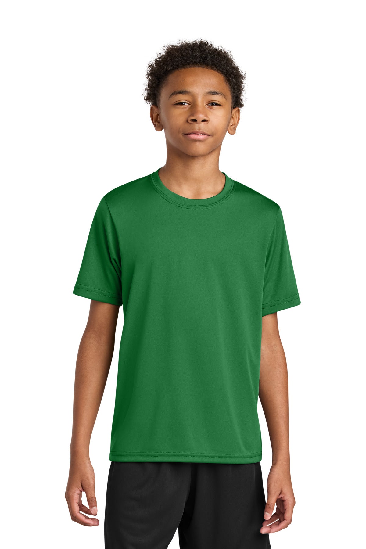 A4 Youth Cooling Performance Short Sleeve Tee A4NB3142 in Kelly