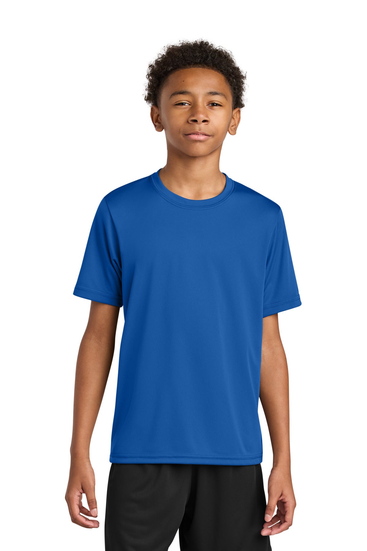 A4 Youth Cooling Performance Short Sleeve Tee A4NB3142 in Royal