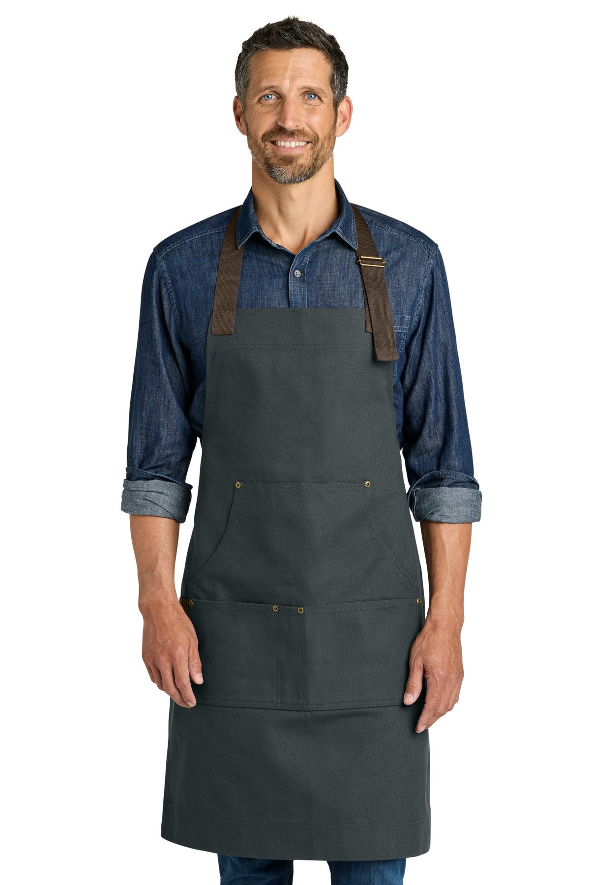 Port Authority Signature Workwear Apron A903 in Charcoal