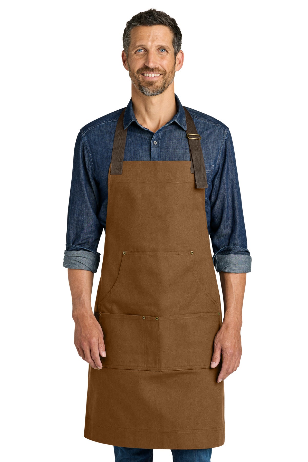 Port Authority Signature Workwear Apron A903 in Duck Brown