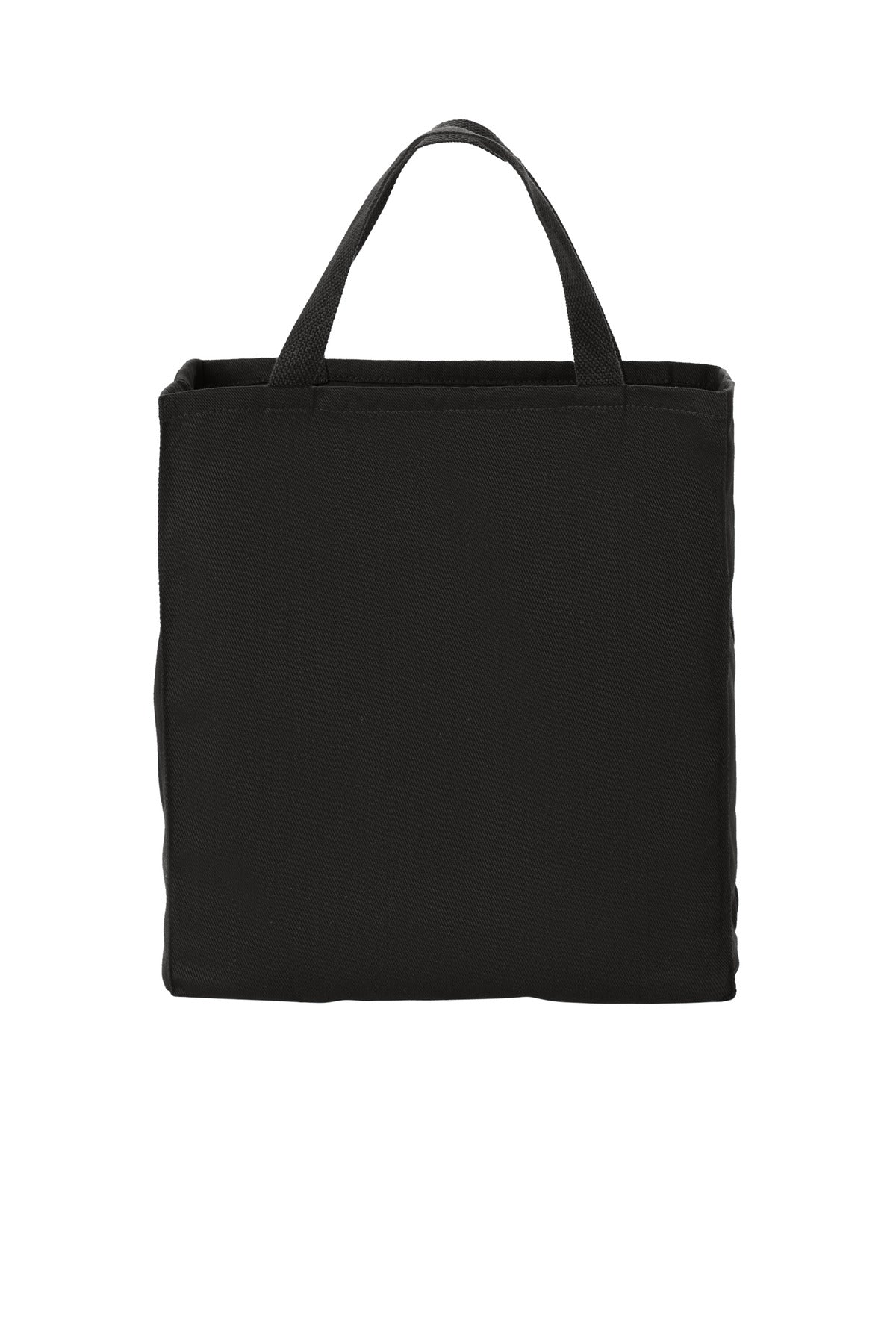 Port Authority Ideal Twill Grocery Tote.  B100 in Black