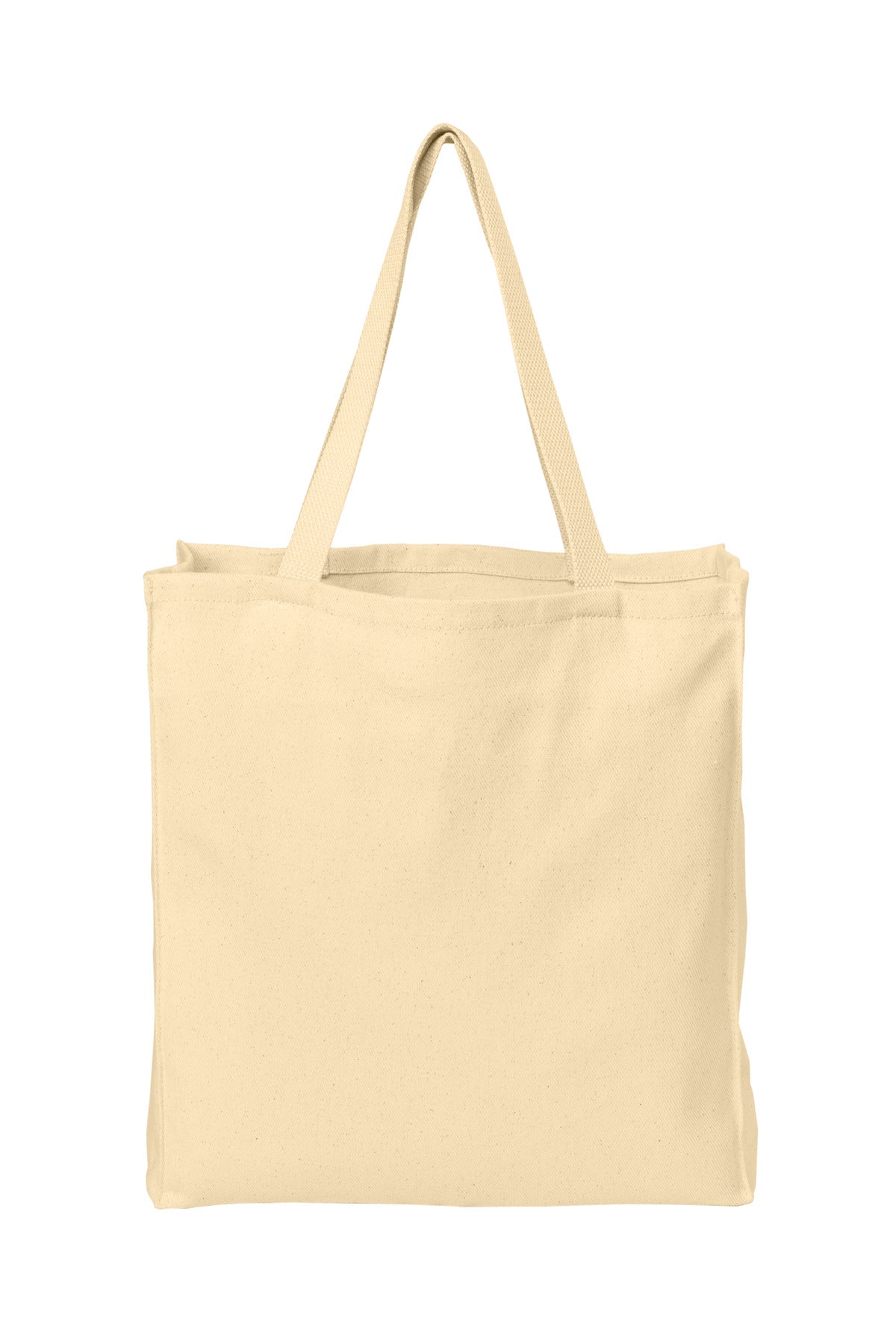 Port Authority Ideal Twill Over-the-Shoulder Grocery Tote. B110 in Natural