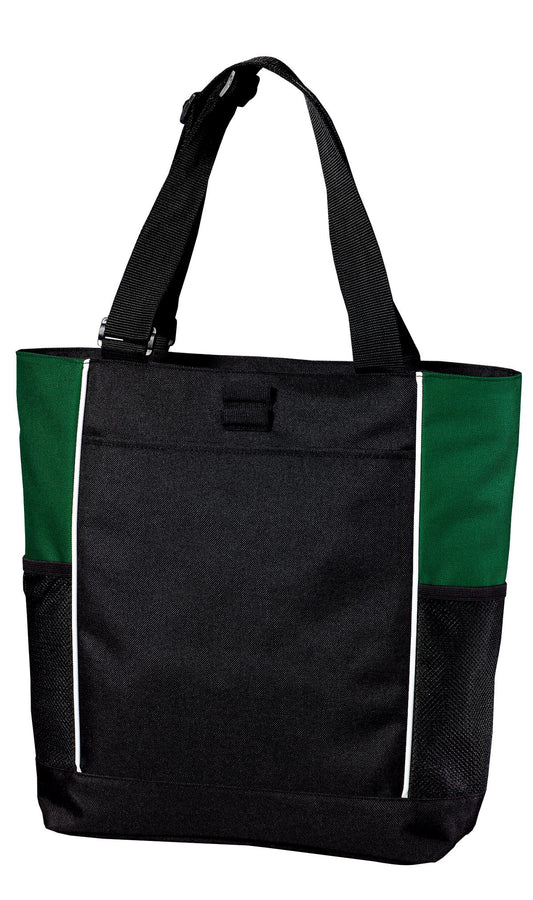 Port Authority Panel Tote.  B5160 in Black/ Hunter