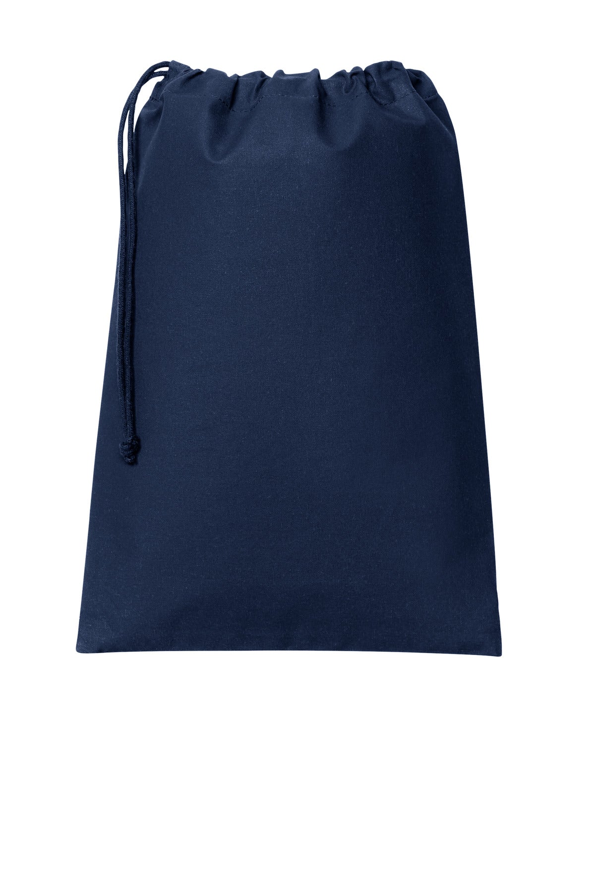 Port Authority Core Cotton Drawstring Bag BG0350 in River Blue Navy