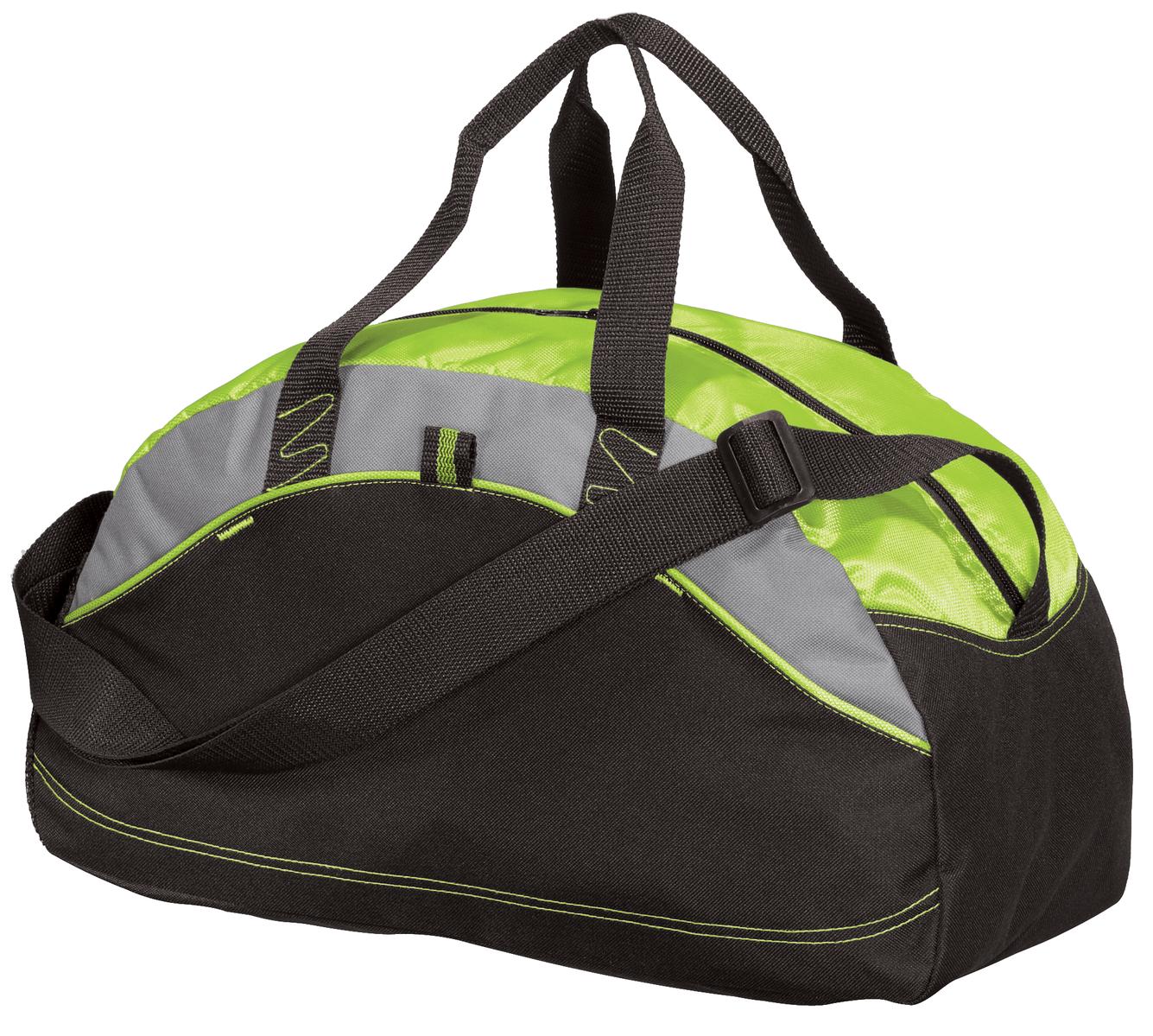 Port Authority - Medium Contrast Duffel. BG1070 in Lime