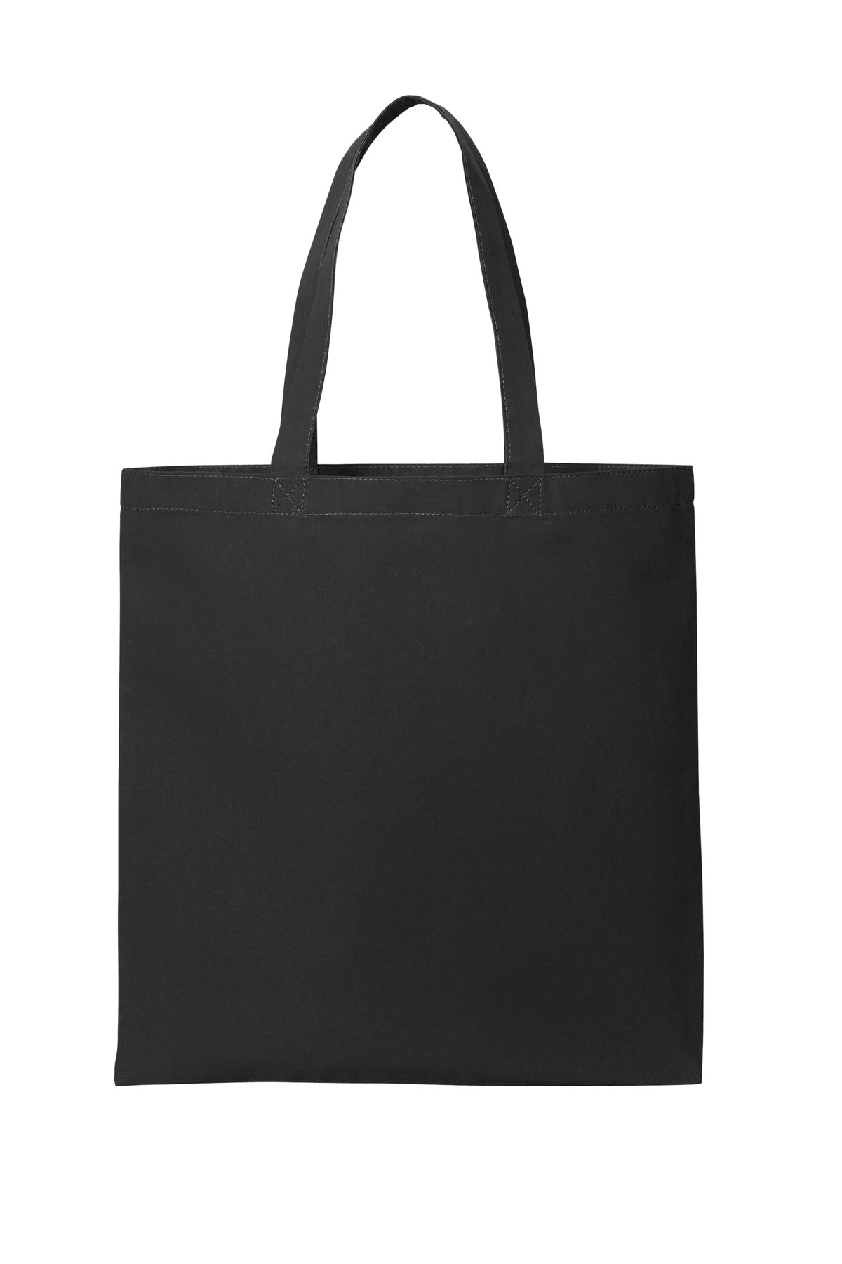 Port Authority Core Cotton Tote BG1500 in Deep Black