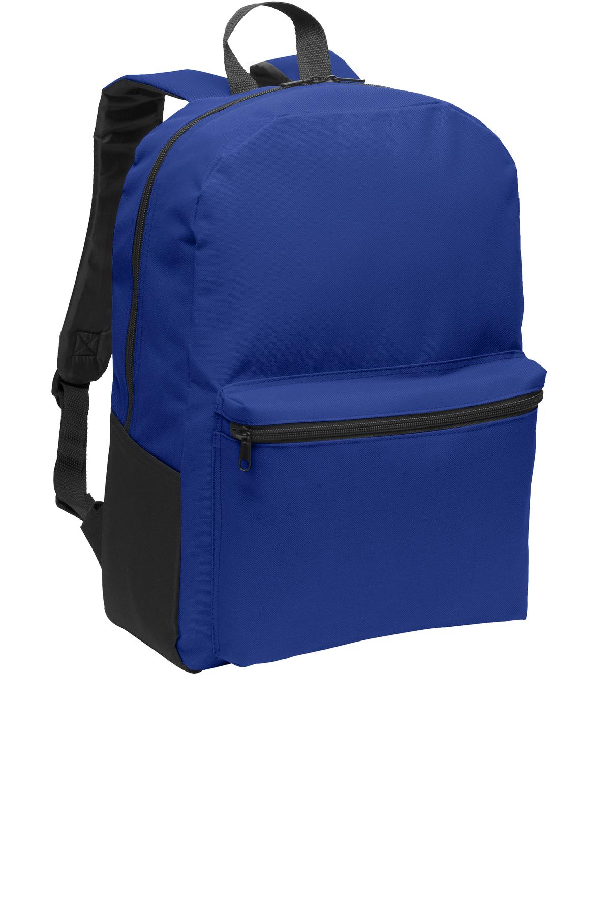 Port Authority Value Backpack. BG203 in Twilight Blue