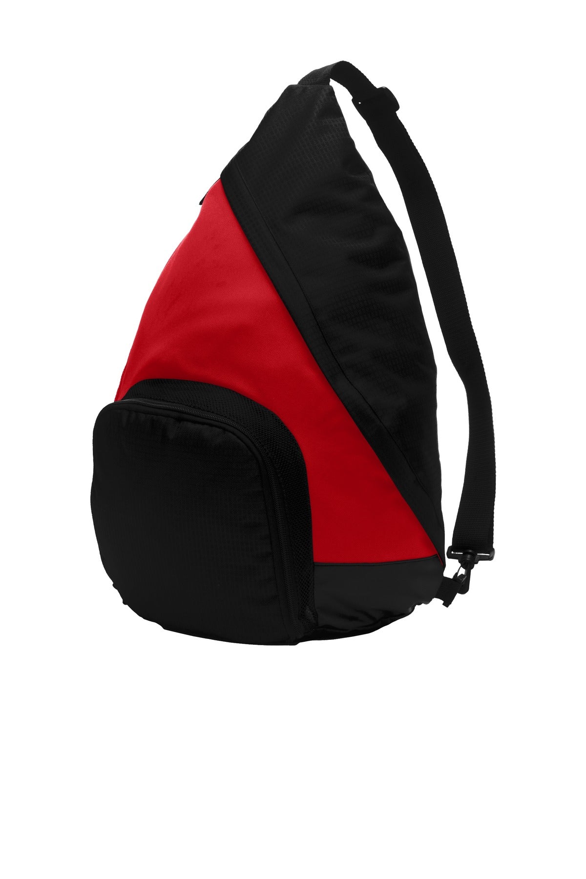 Port Authority Active Sling Pack. BG206 in True Red/ Black