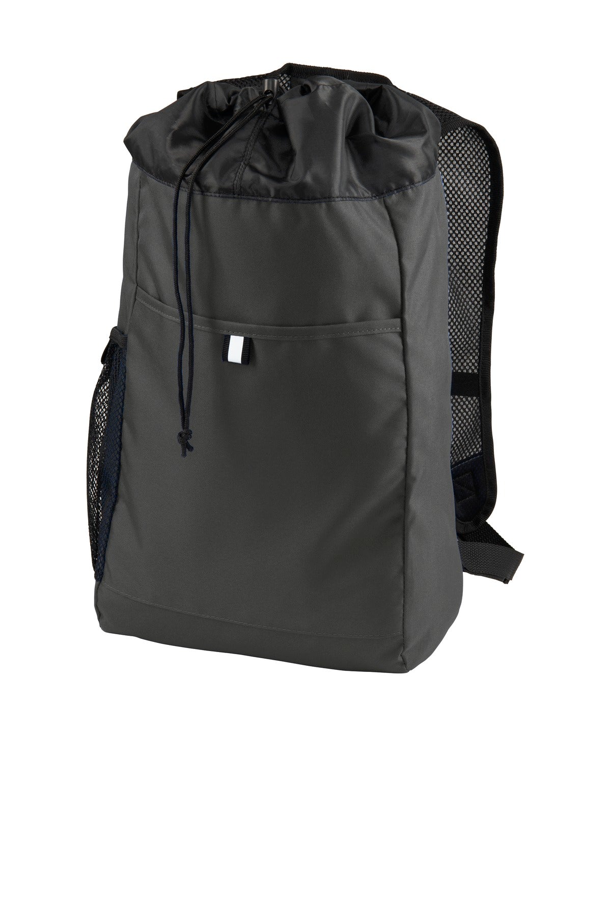 Port Authority  Hybrid Backpack. BG211 in Dark Charcoal/ Black