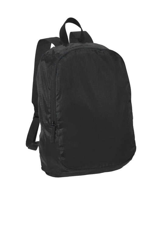 Port Authority  Crush Ripstop Backpack BG213 in Black