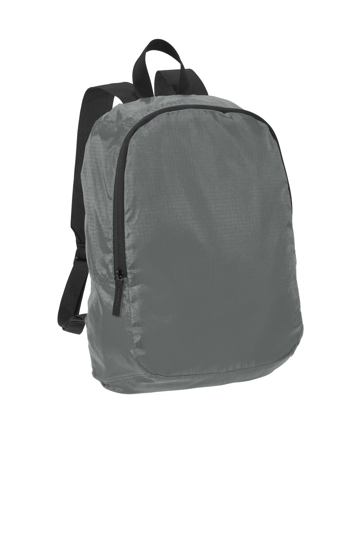 Port Authority  Crush Ripstop Backpack BG213 in Shadow Grey