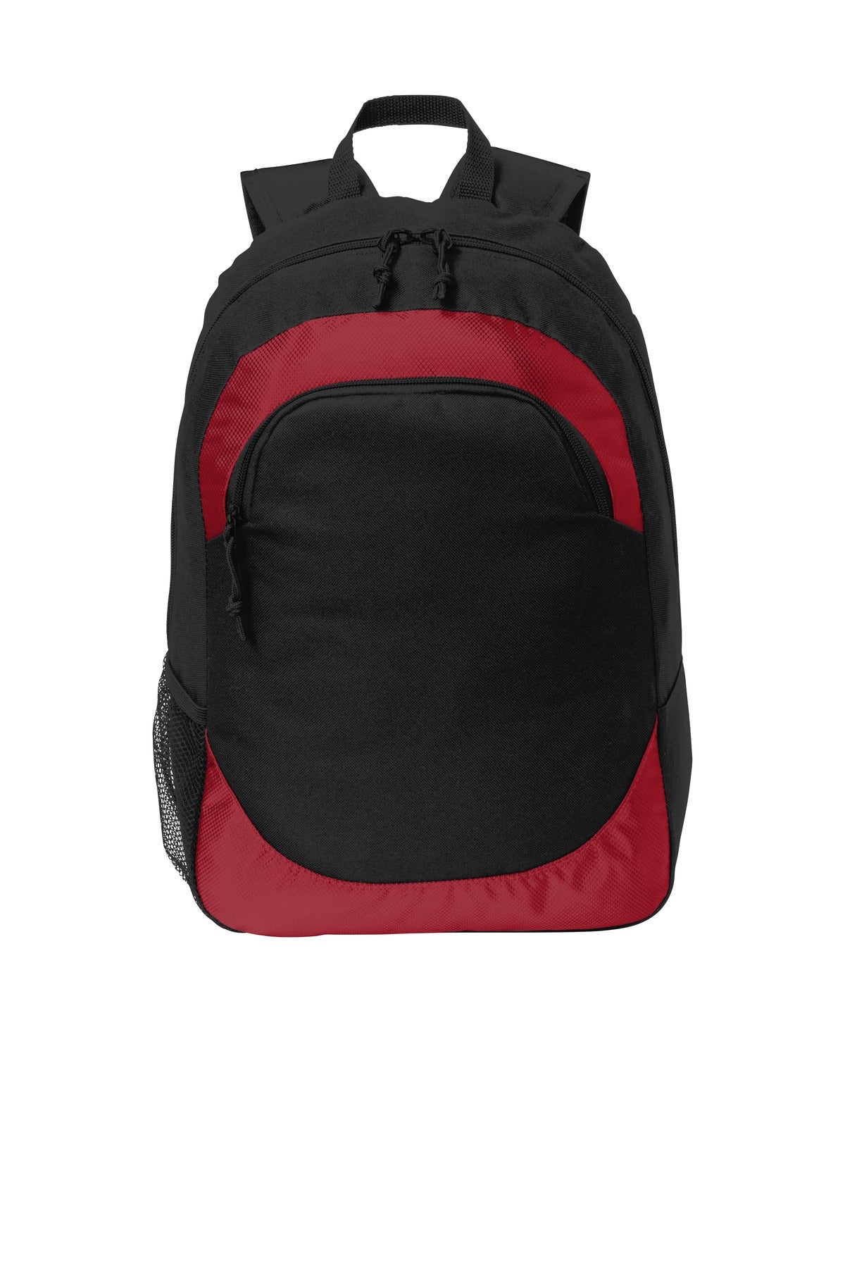 Port Authority  Circuit Backpack. BG217 in Rich Red/ Black