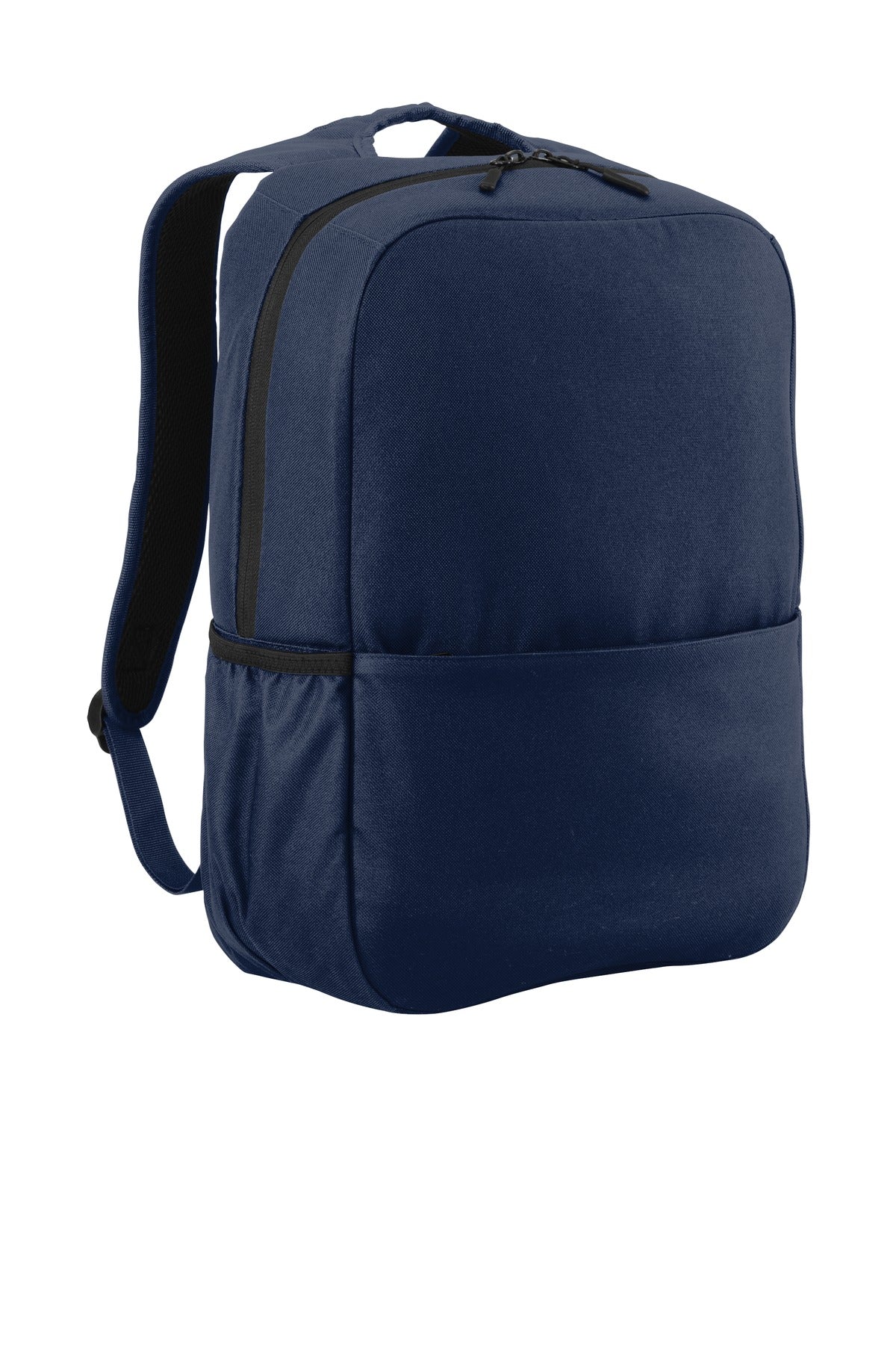 Port Authority  Access Square Backpack. BG218 in River Blue Navy
