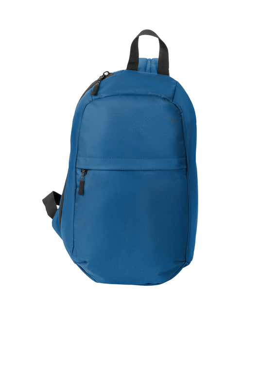 Port Authority Crossbody Backpack BG228 in Aegean Blue