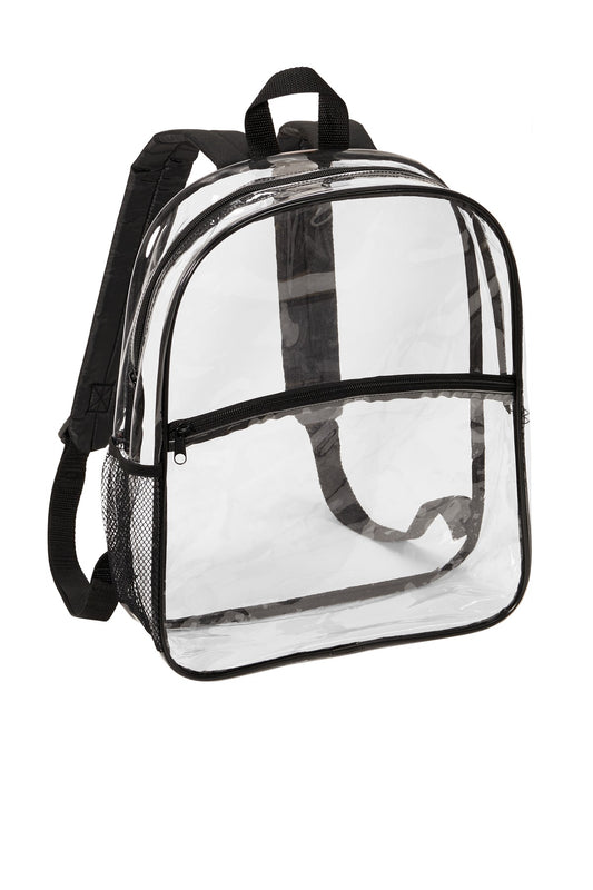 Port Authority  Clear Backpack BG230 in Clear/ Black