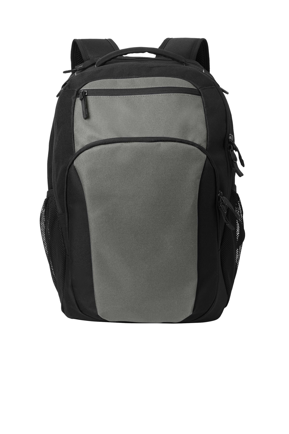 Port Authority Transport Backpack BG232 in Gusty Grey/ Black