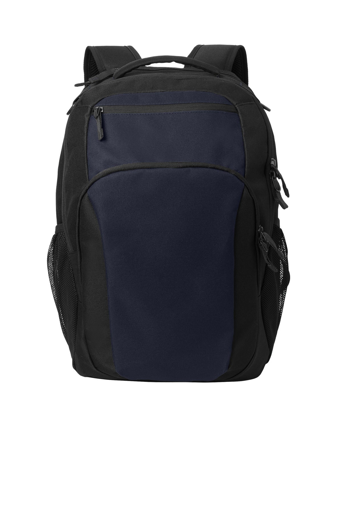 Port Authority Transport Backpack BG232 in True Navy/ Black