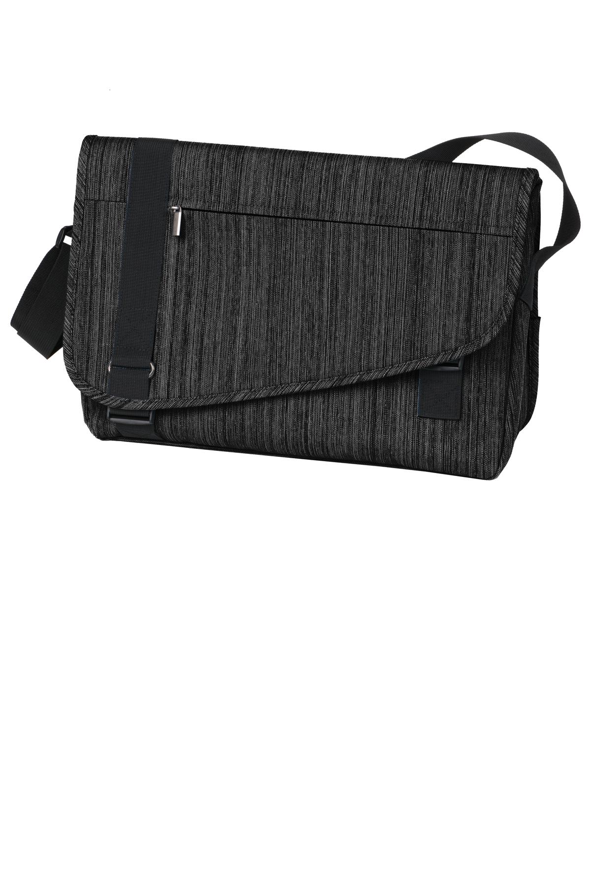 Port Authority Crossbody Messenger. BG303 in Storm