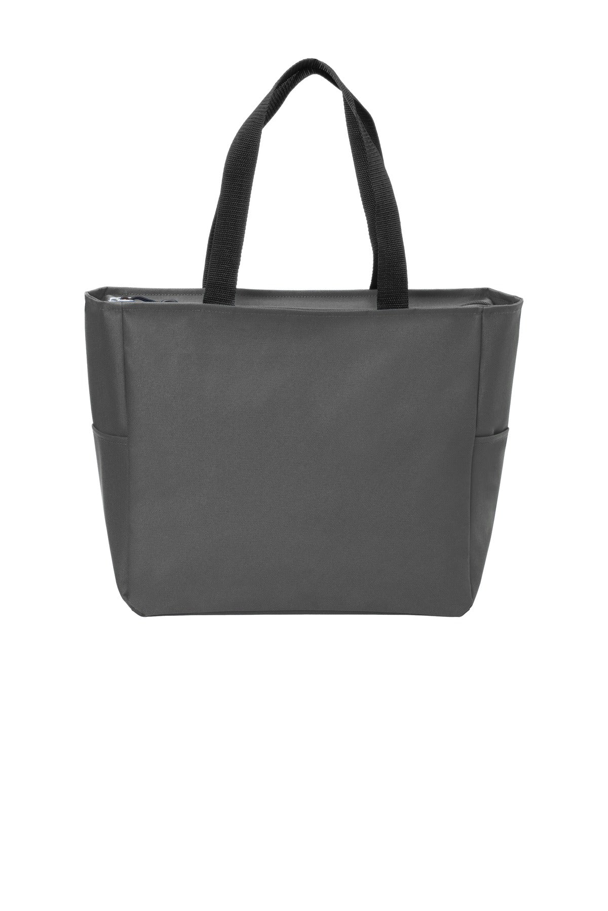 Port Authority Essential Zip Tote. BG410 in Dark Charcoal